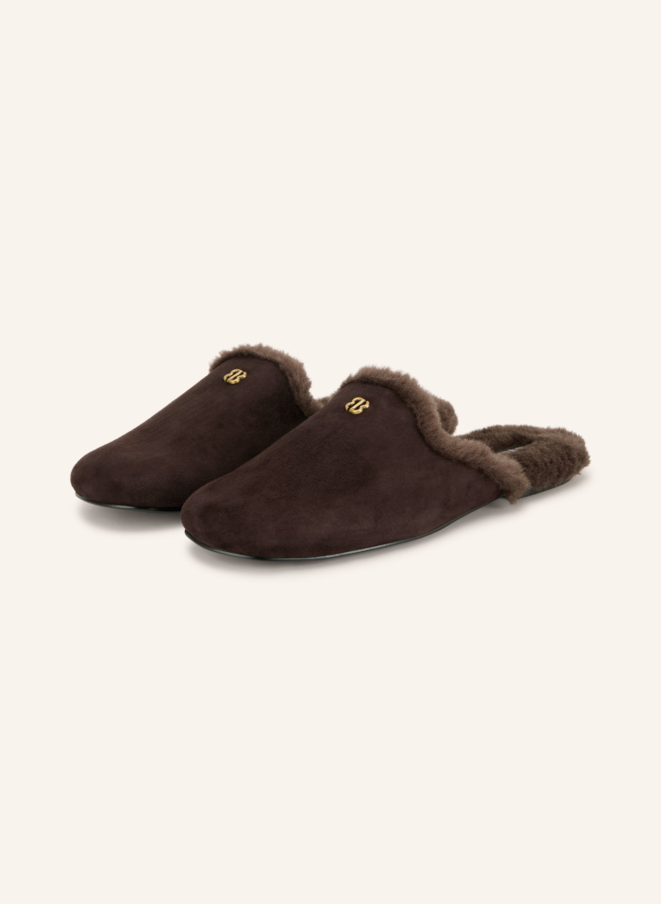 BIBI LOU Muiltjes: MARRON FONCÉ