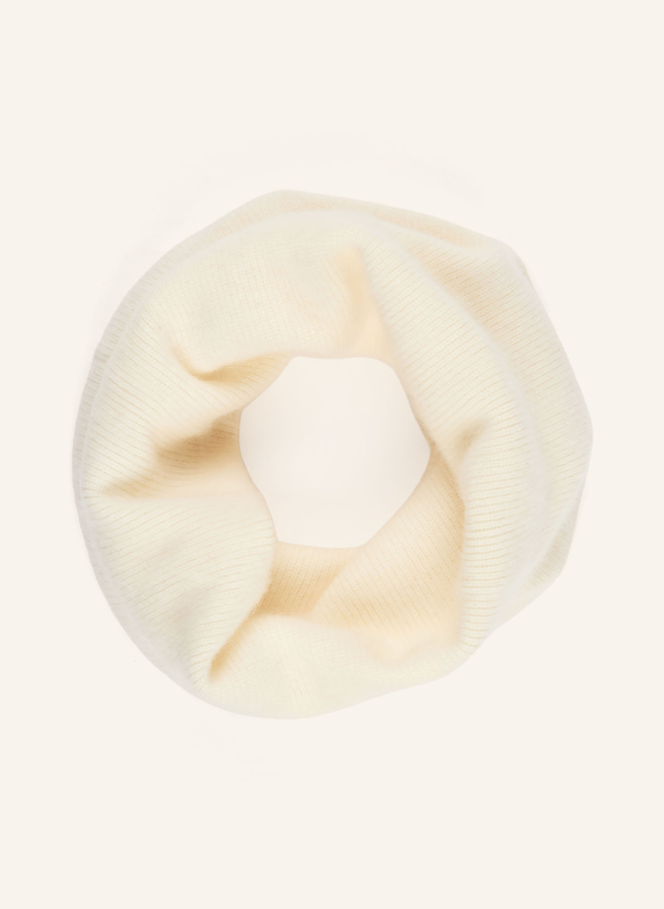 LOULOU DE SAISON LARRY Infinity scarf: CREAM