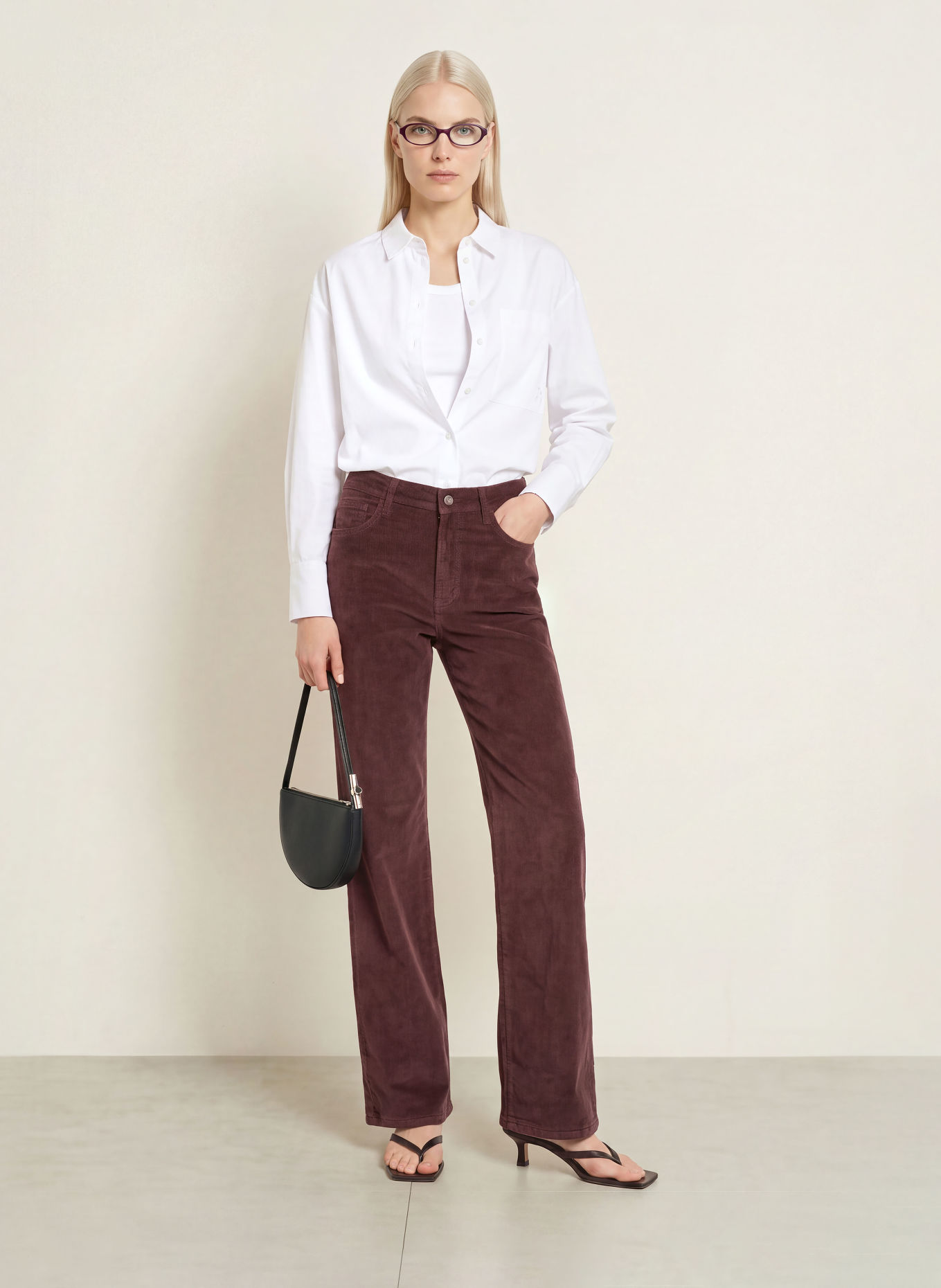 mavi Cordbroek MALIBU: BRUIN