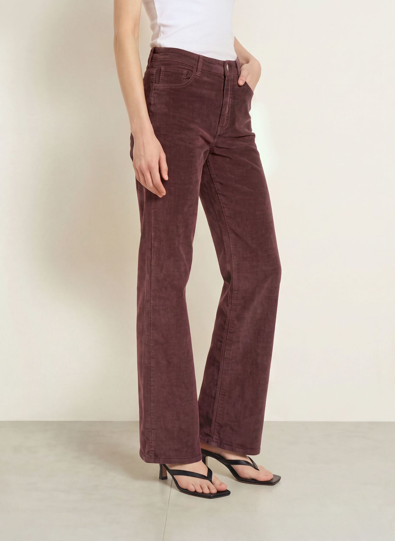 mavi Cordbroek MALIBU: BRUIN