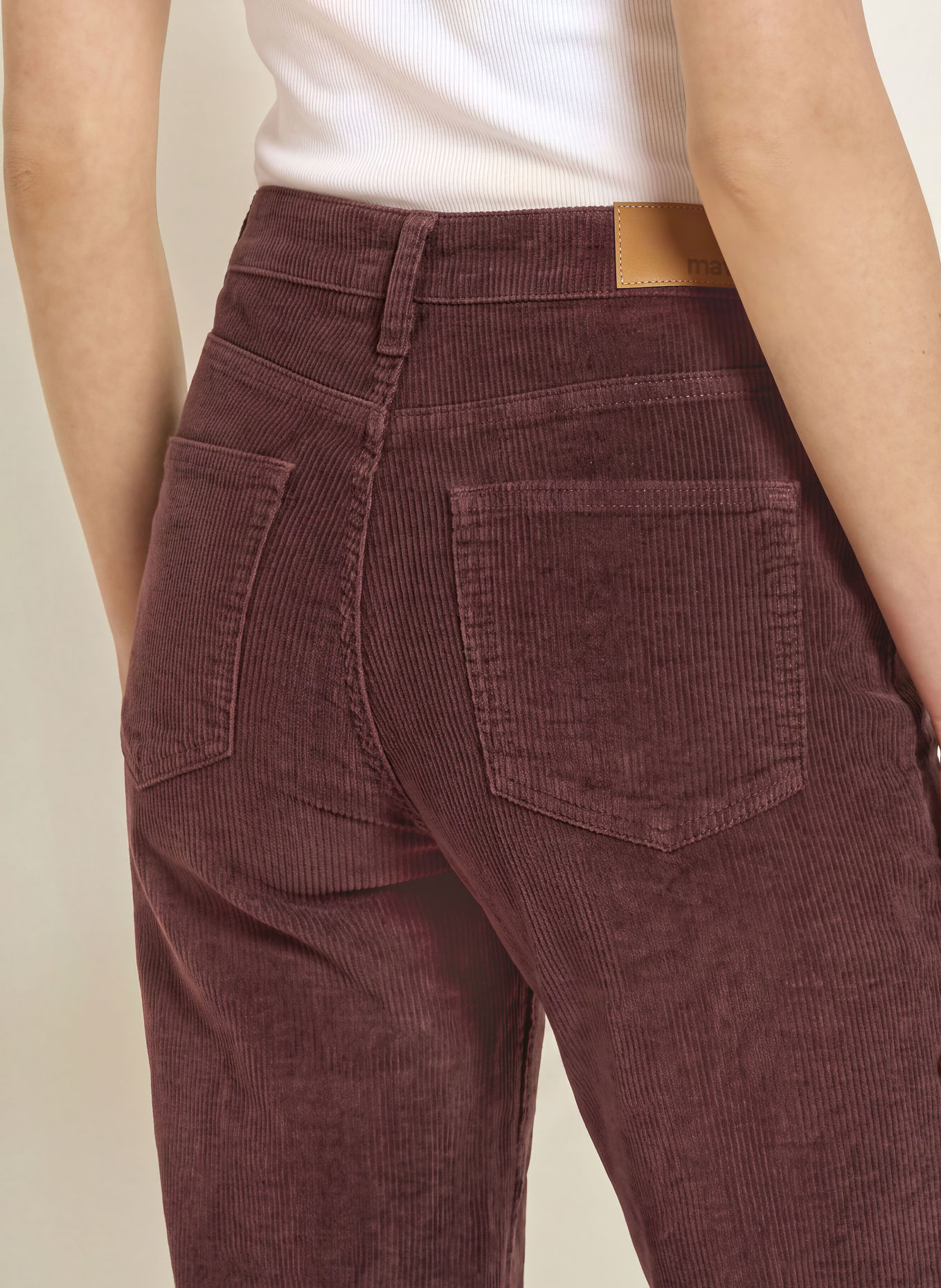 mavi Cordbroek MALIBU: BRUIN