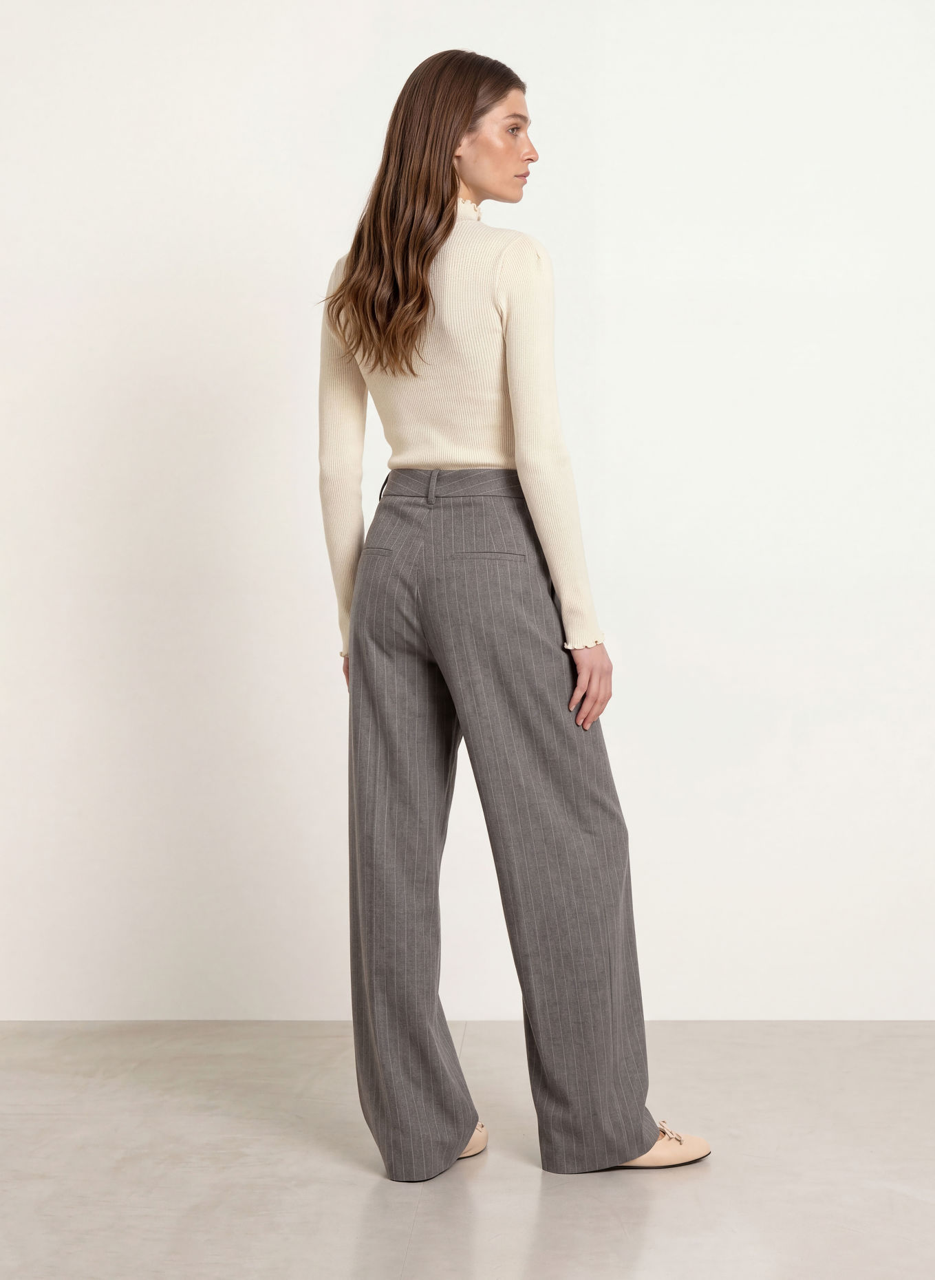 rosemunde Longsleeve BALTA: CRÈME