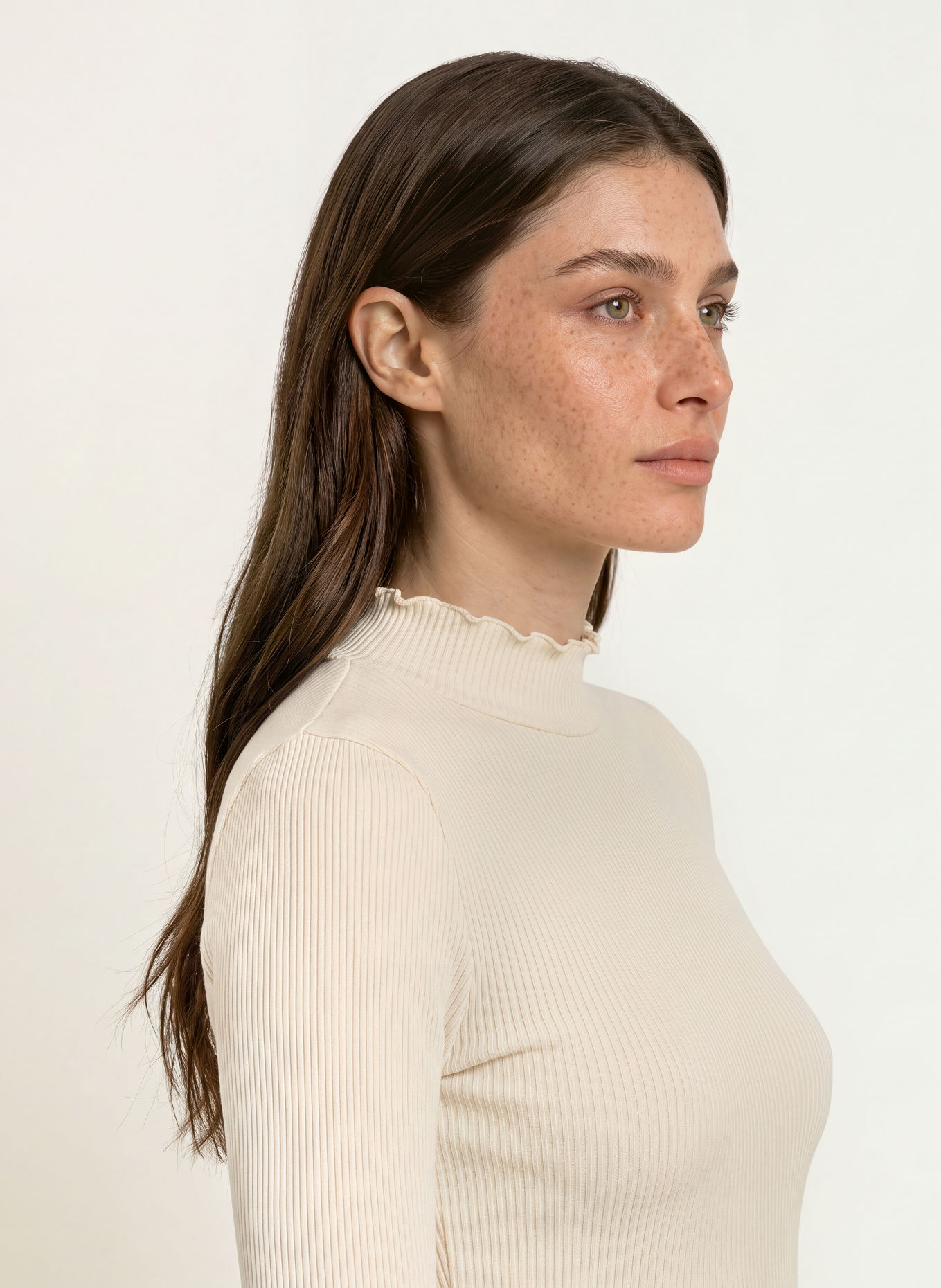 rosemunde Longsleeve BALTA: CRÈME