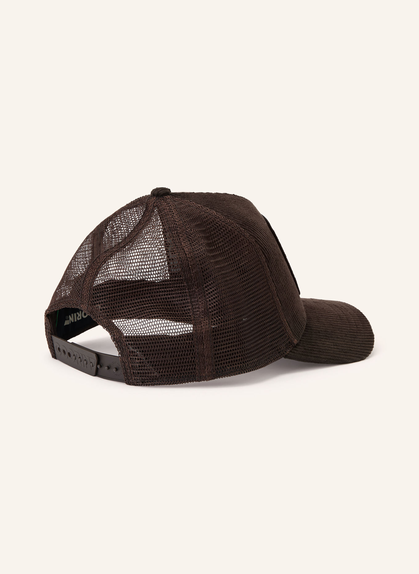 GOORIN BROS. Casquette en velours côtelé CORDUROY GRIT: MARRON FONCÉ / MARRON CLAIR / MARRON
