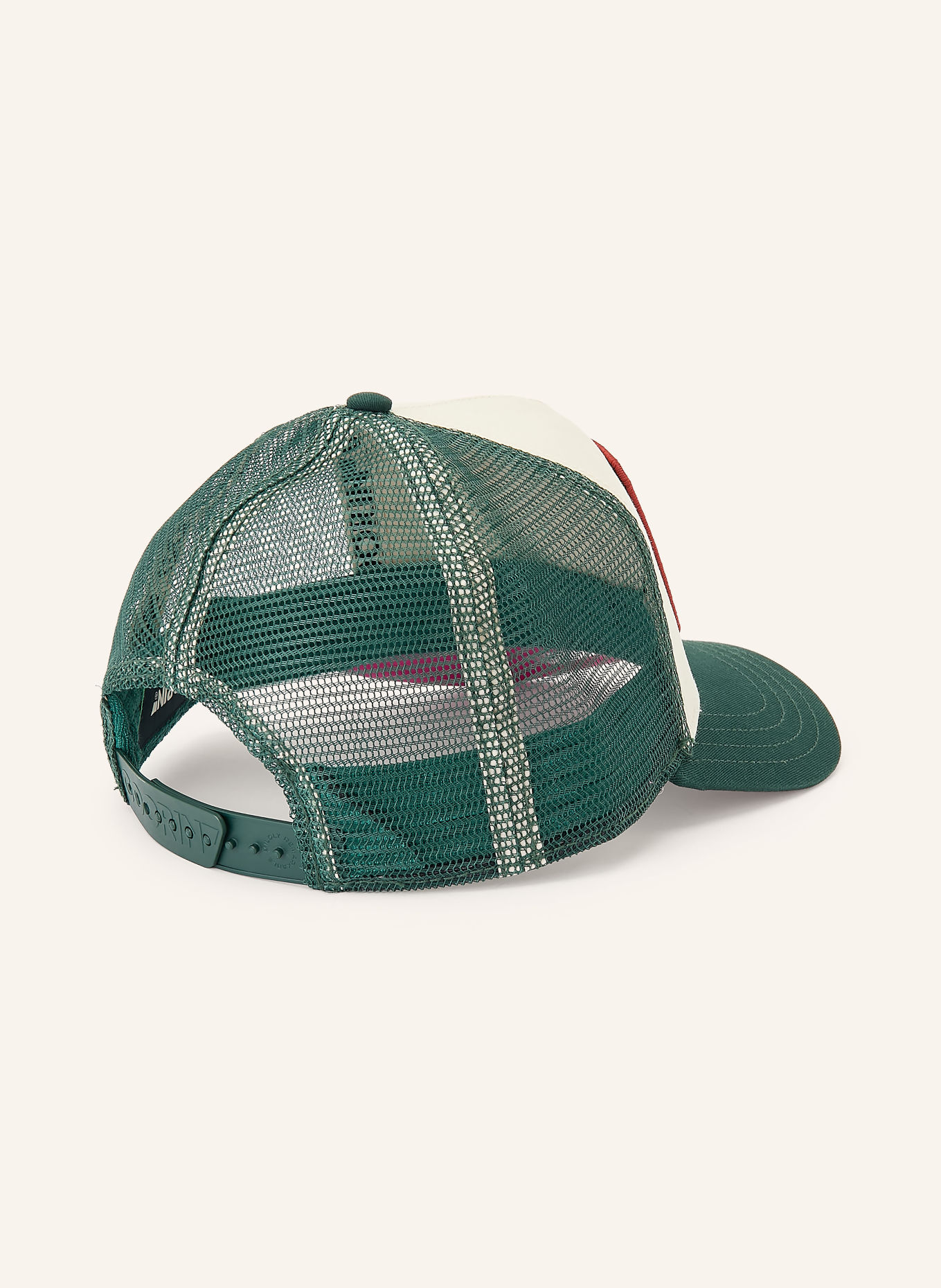 GOORIN BROS. Cap SHADOW BEAGLE: TMAVĚ ZELENÁ / HNĚDÁ / BÍLÁ