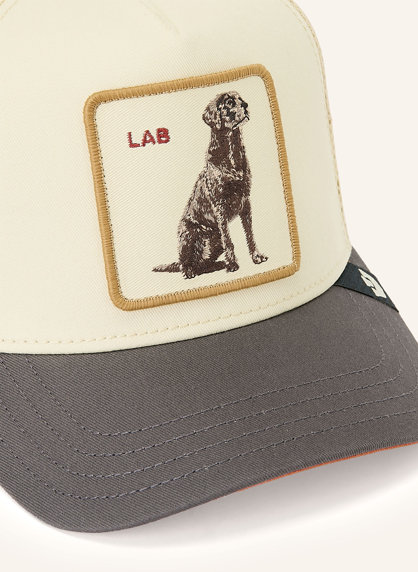 GOORIN BROS. Cap SHADOW LAB: KRÉMOVÁ / BÉŽOVÁ / TMAVĚ ŠEDÁ