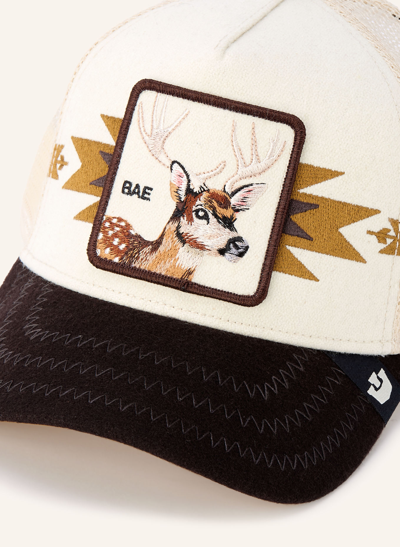 GOORIN BROS. Keps CANYON BAE: GRÄDDE / SVART