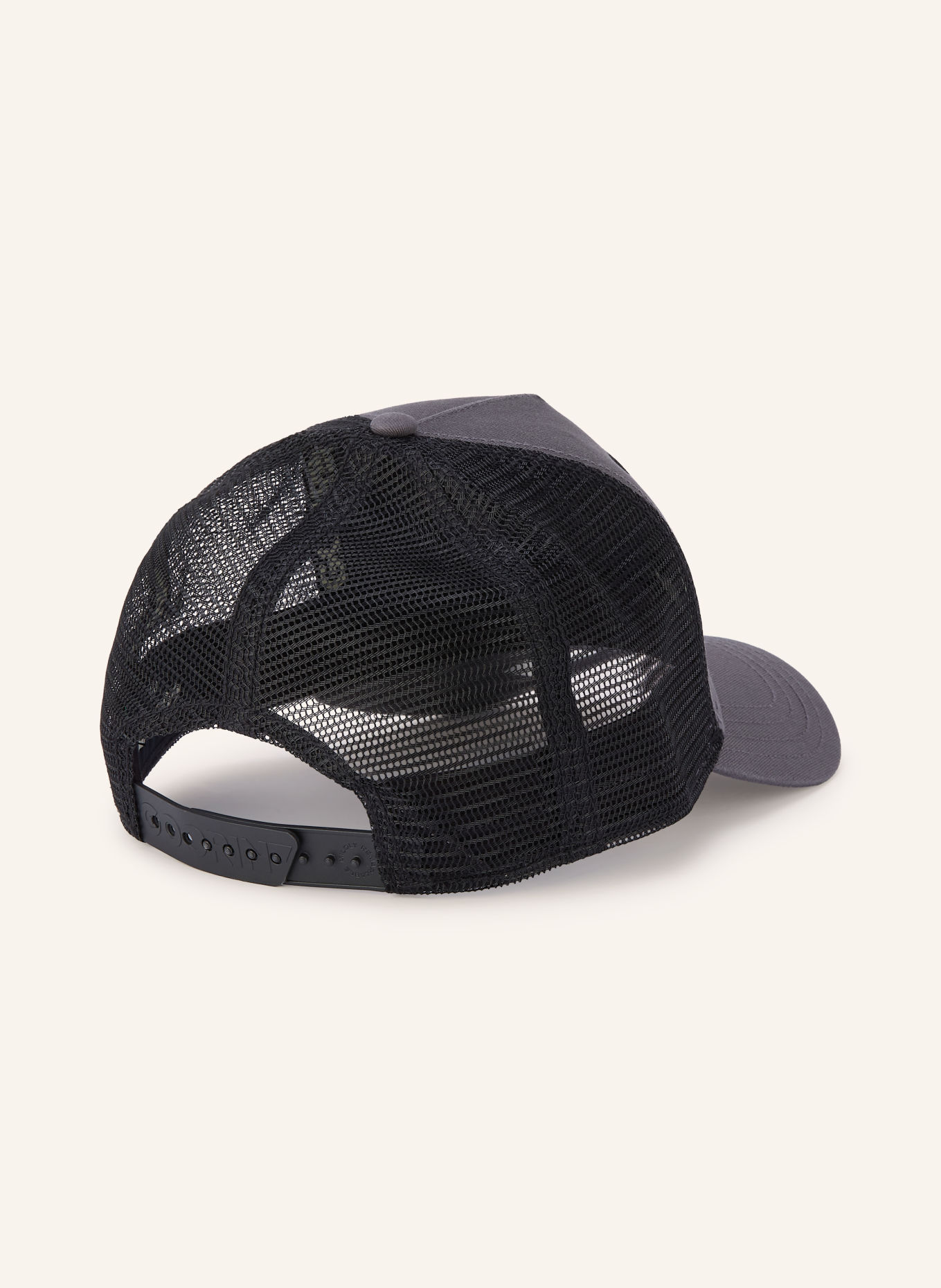 GOORIN BROS. THE BOSS TRUCKER Cap: DARK GRAY / BLACK