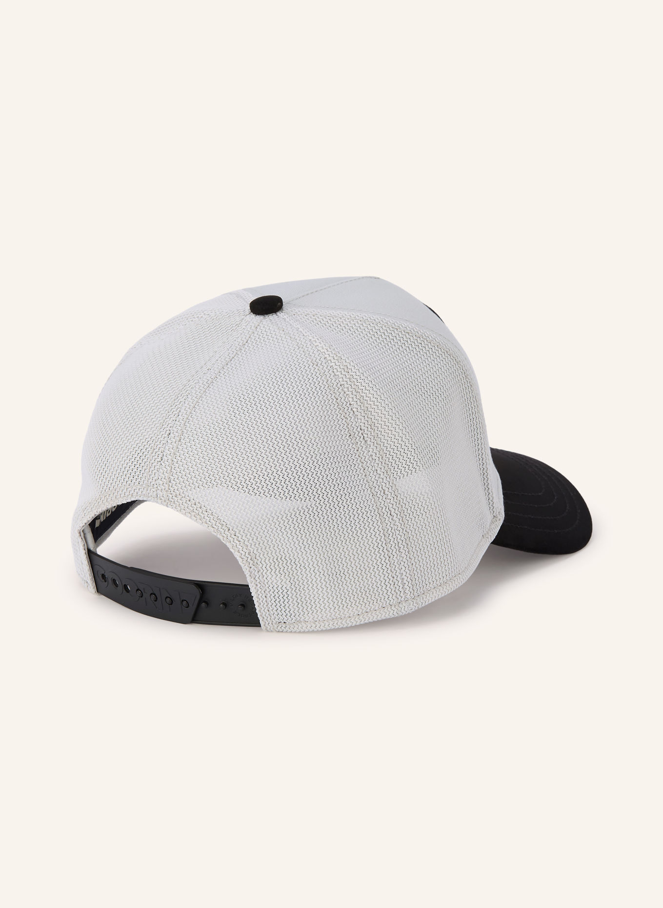 GOORIN BROS. Cap SUEDE STALLION: SCHWARZ / CREME
