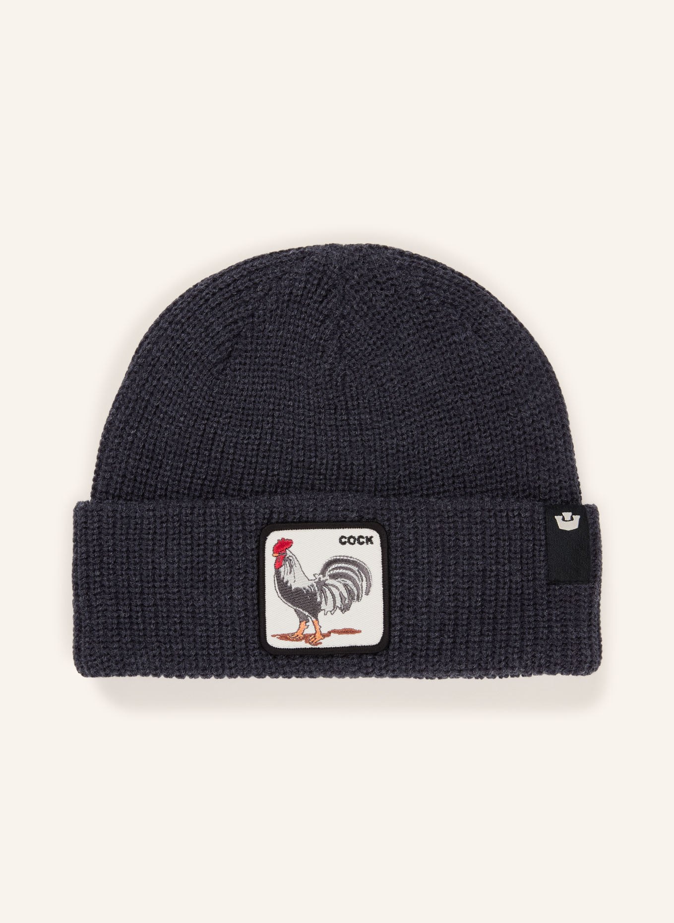 GOORIN BROS. Bonnet THE COCK ROOSTER: BLEU FONCÉ / ROUGE / BLANC