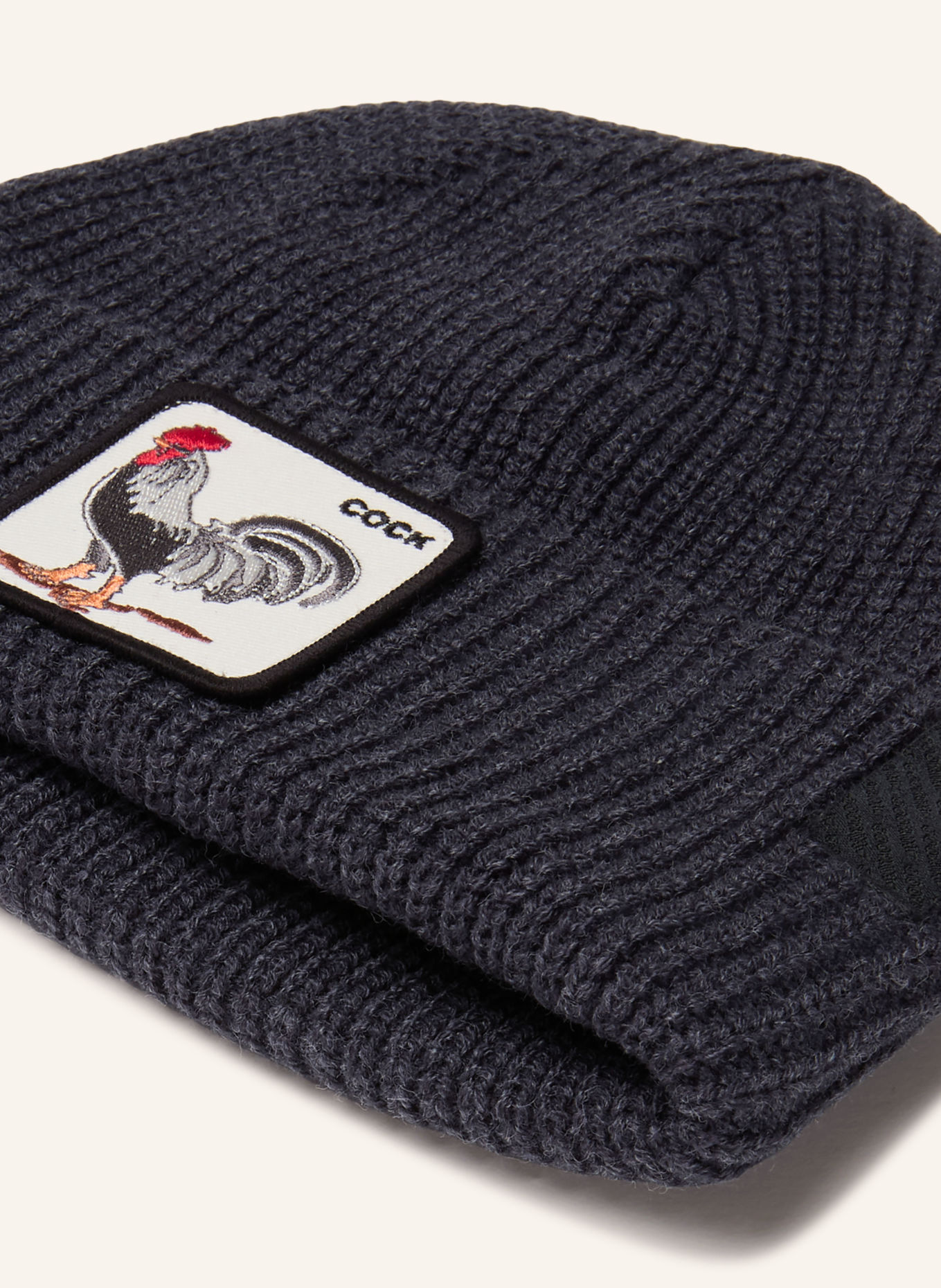 GOORIN BROS. Bonnet THE COCK ROOSTER: BLEU FONCÉ / ROUGE / BLANC