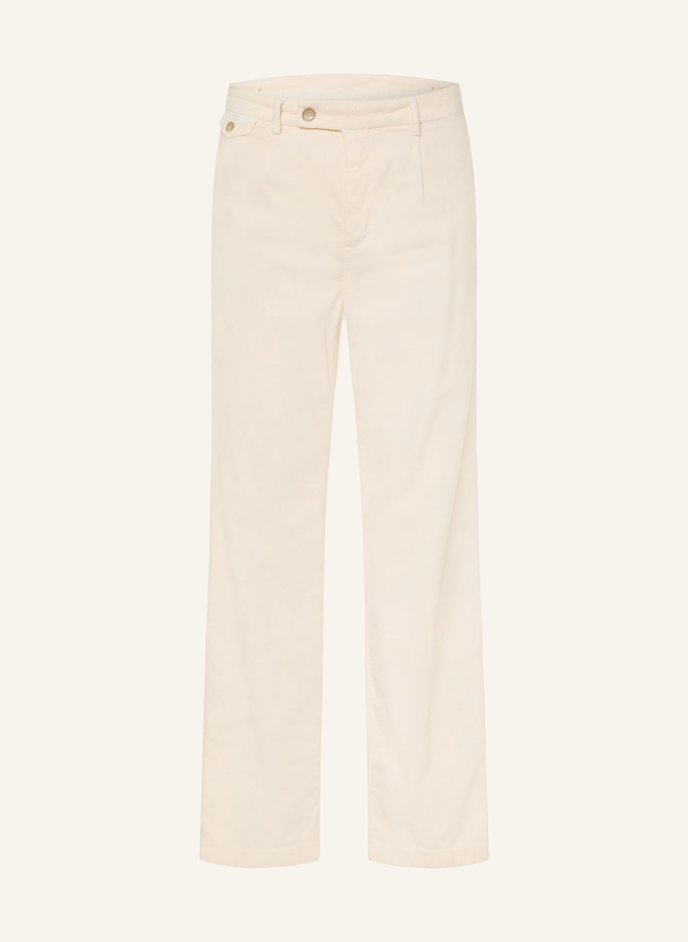BALDESSARINI Cordchino Contemporary Fit: CREAM