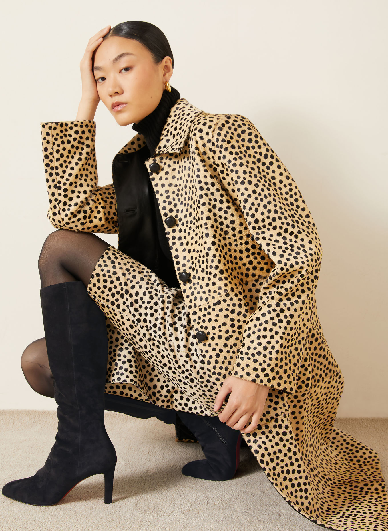 Christian Louboutin FANNYLOVE Boots: BLACK