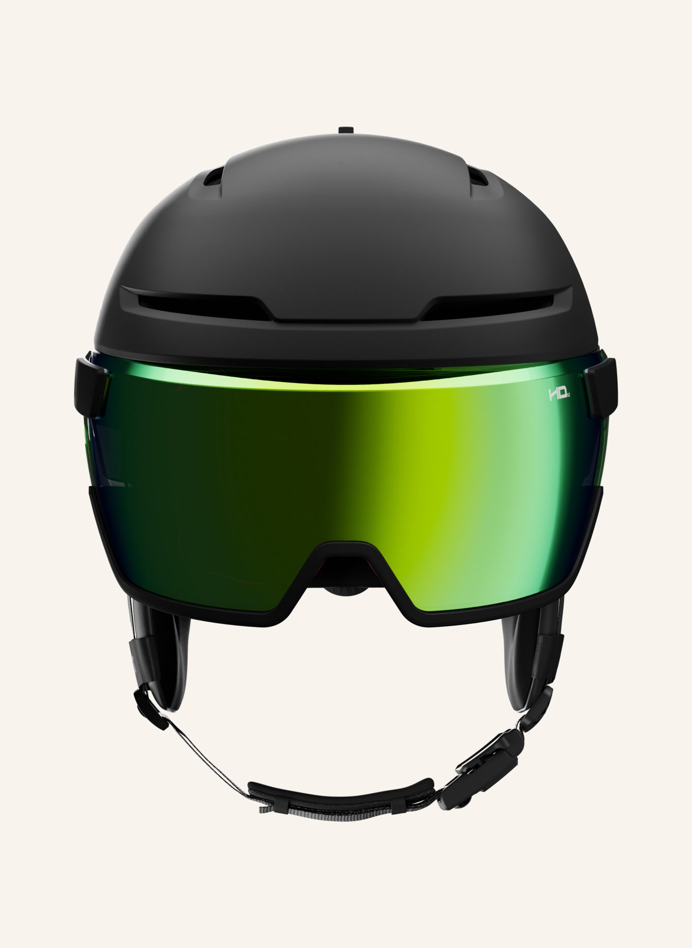 ATOMIC Skihelm SAVOR GT VISOR HD: ZWART / GROEN