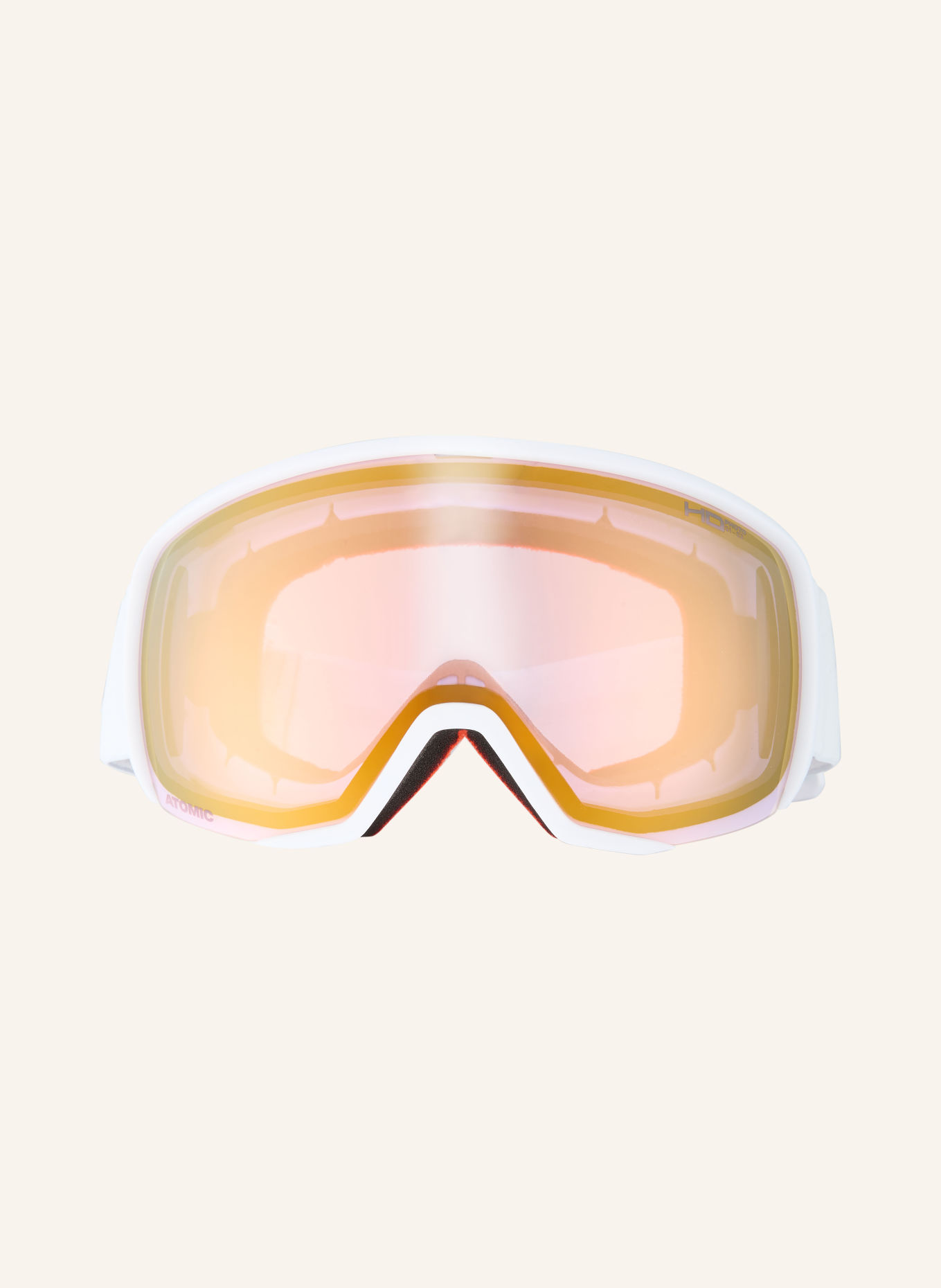 ATOMIC Skibril REVENT M HD PHOTO: WIT / GOUD