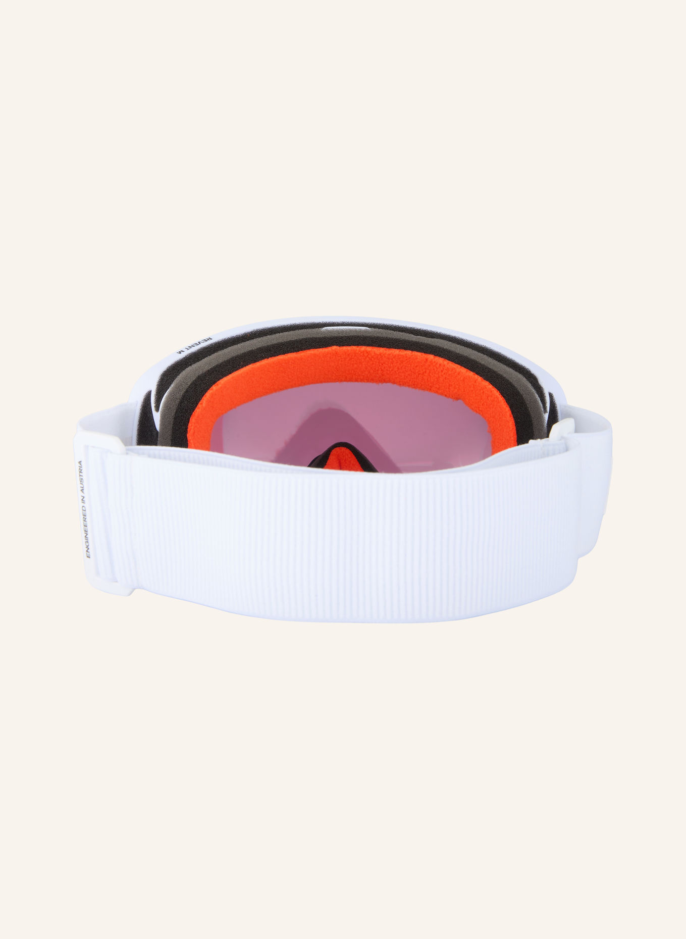 ATOMIC Skibril REVENT M HD: WIT / ROOD
