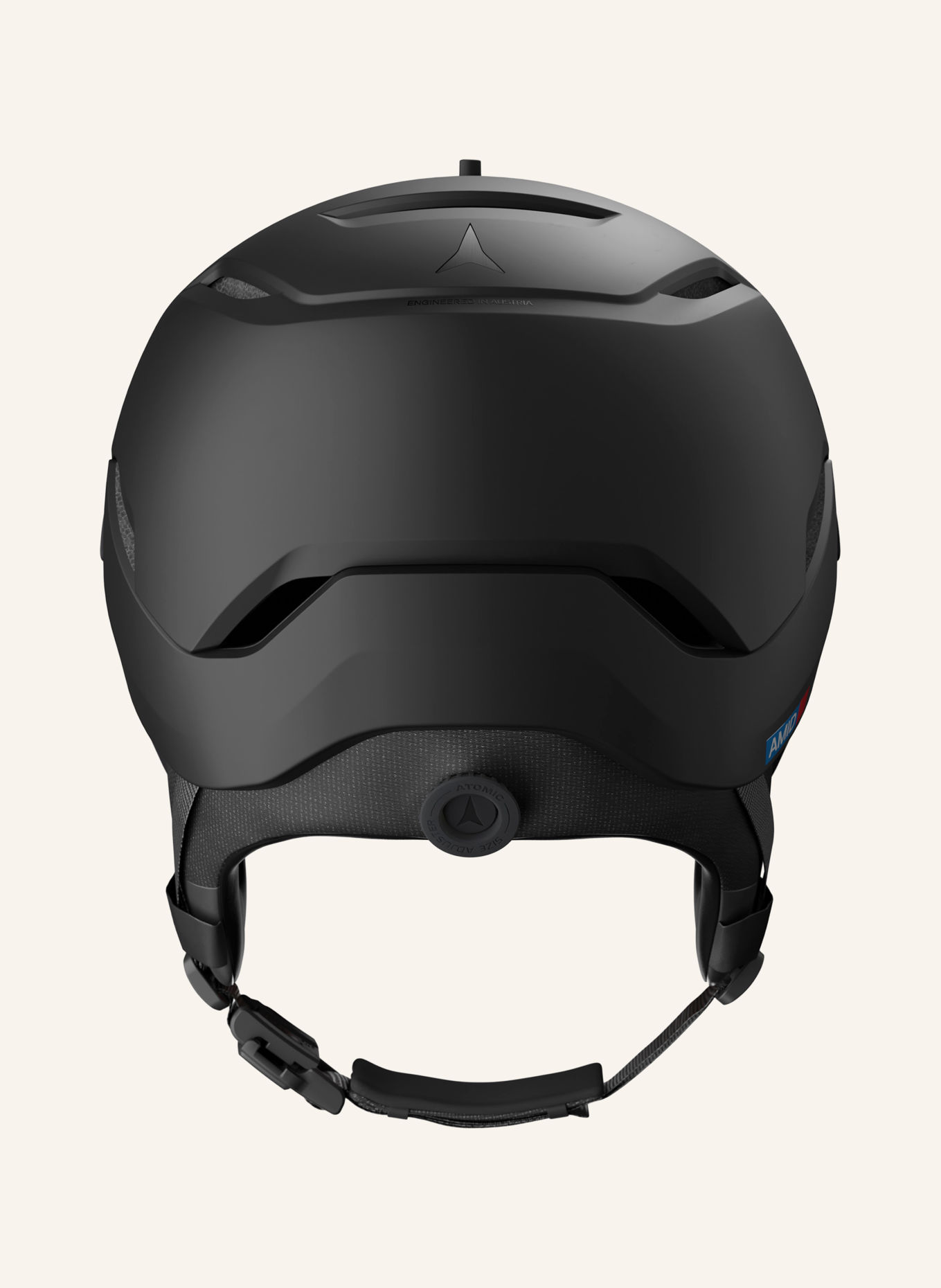 ATOMIC Skihelm SAVOR GT AMID VISOR PHOTO: ZWART / ROOD