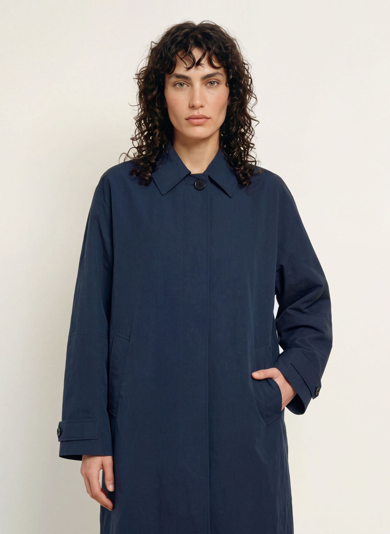 ARKET Trenchcoat MIRANDA: DUNKELBLAU