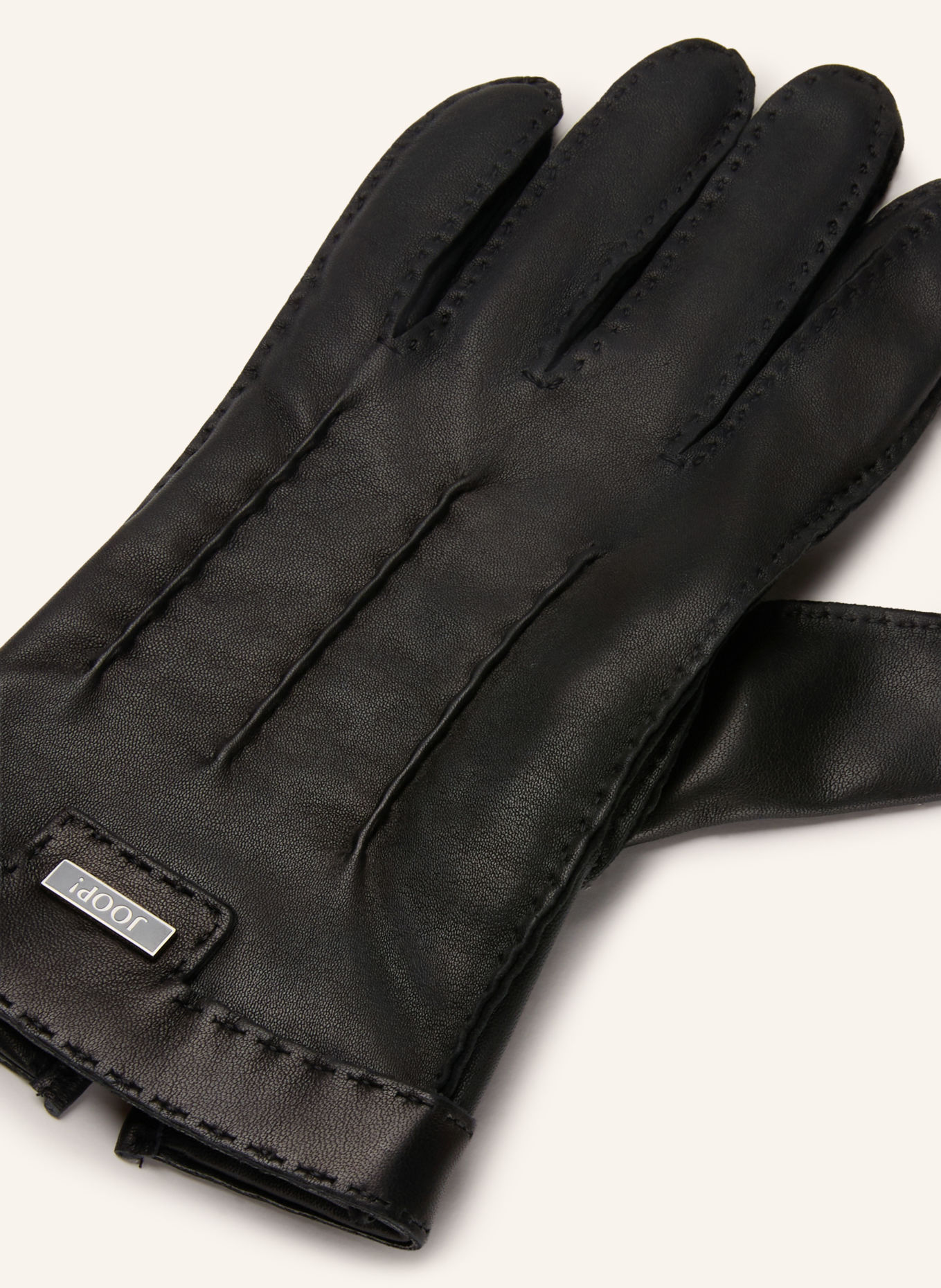 JOOP! Leren handschoenen: ZWART