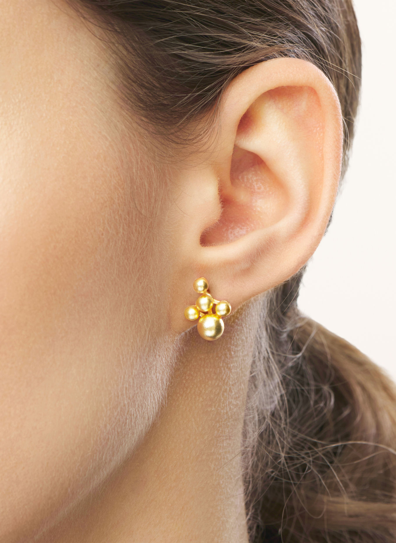 LULU Copenhagen Ohrstecker BOUQUET CLOUD: GOLD
