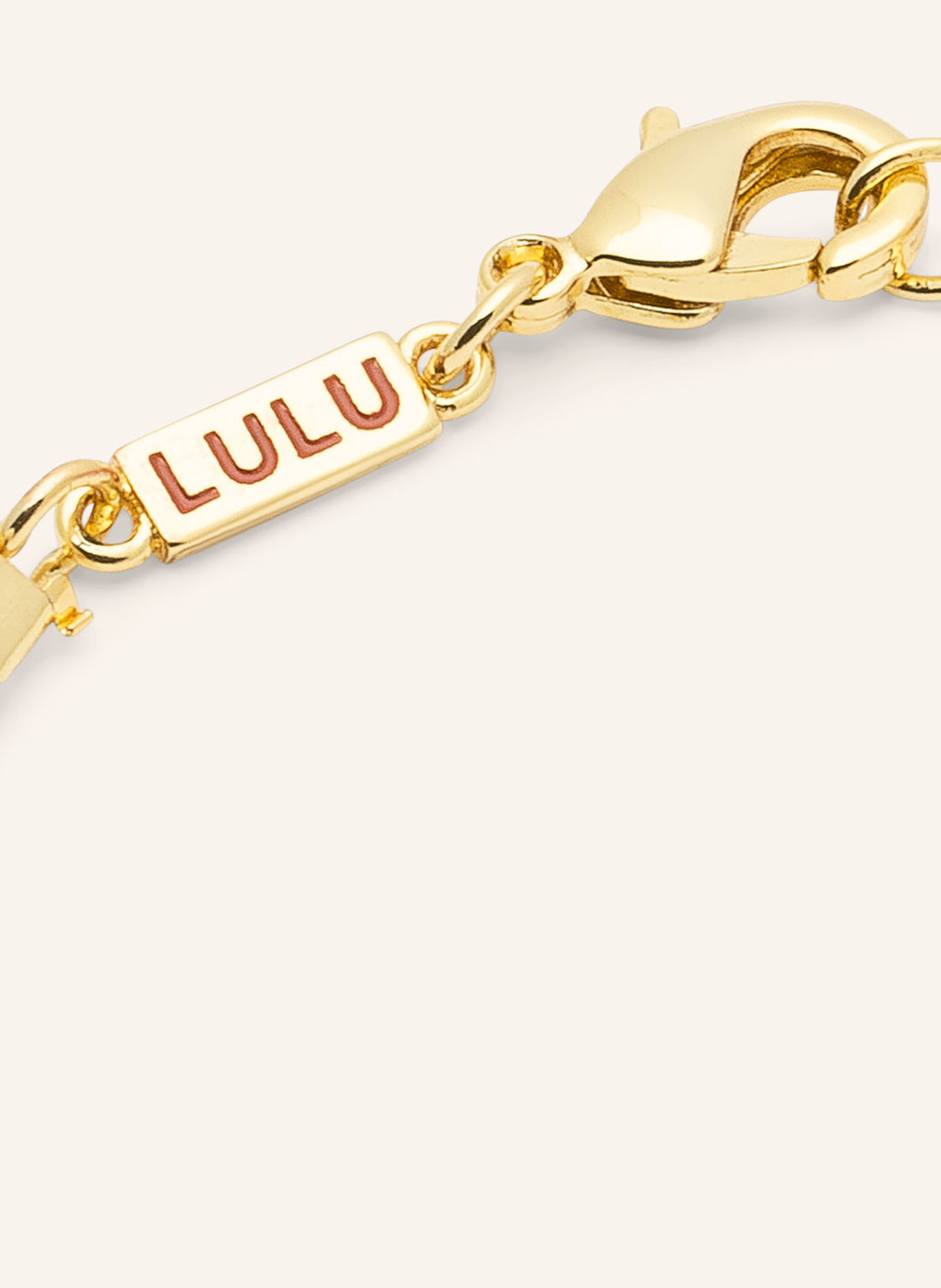 LULU Copenhagen Armband COLOR BALL: GOLD / DUNKELLILA / DUNKELGELB