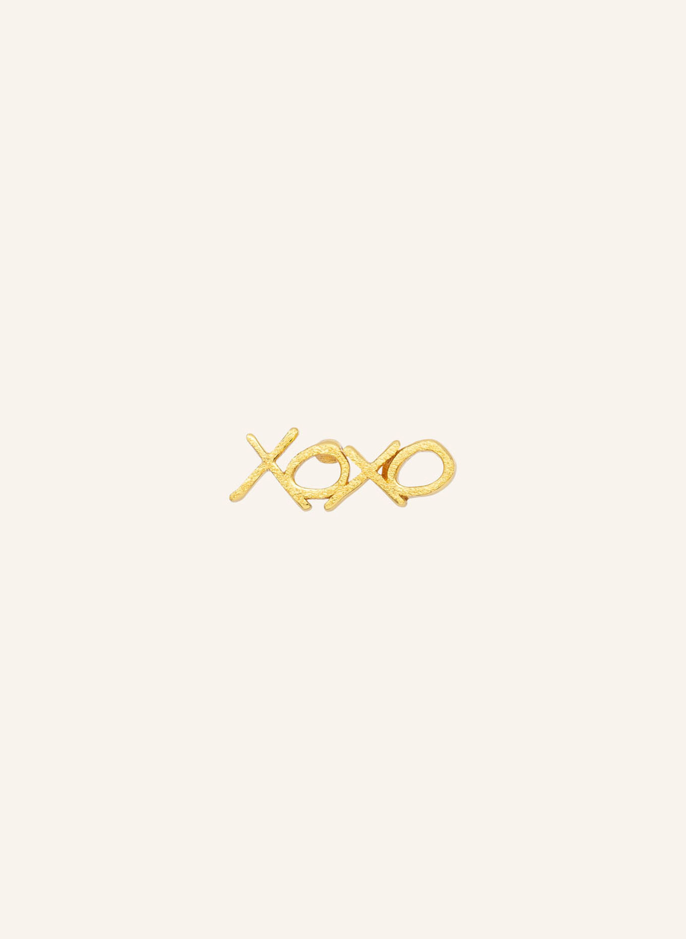 LULU Copenhagen Ohrstecker XOXO: GOLD