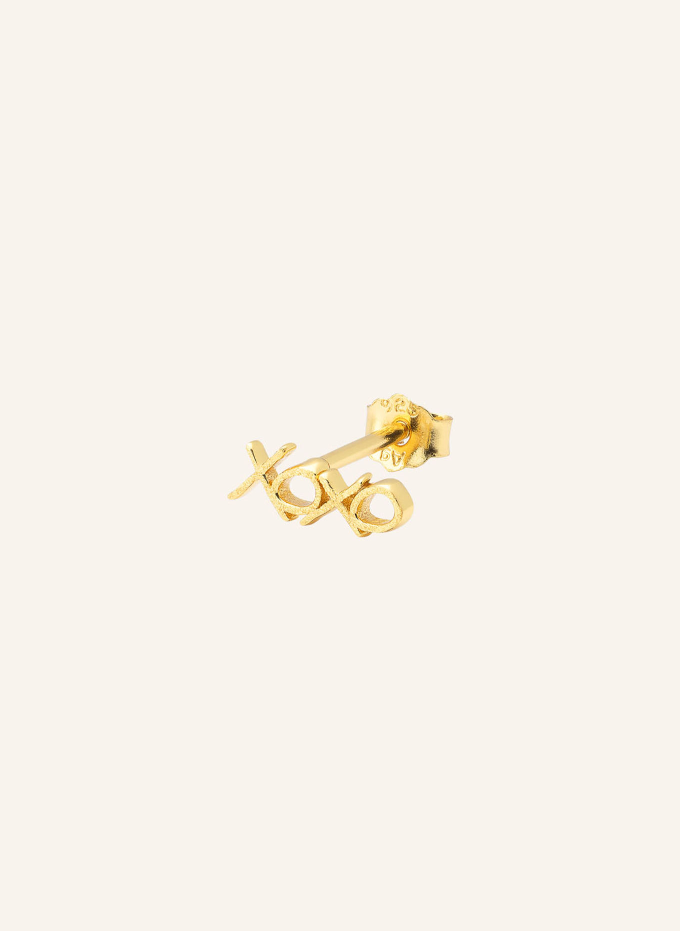 LULU Copenhagen Ohrstecker XOXO: GOLD