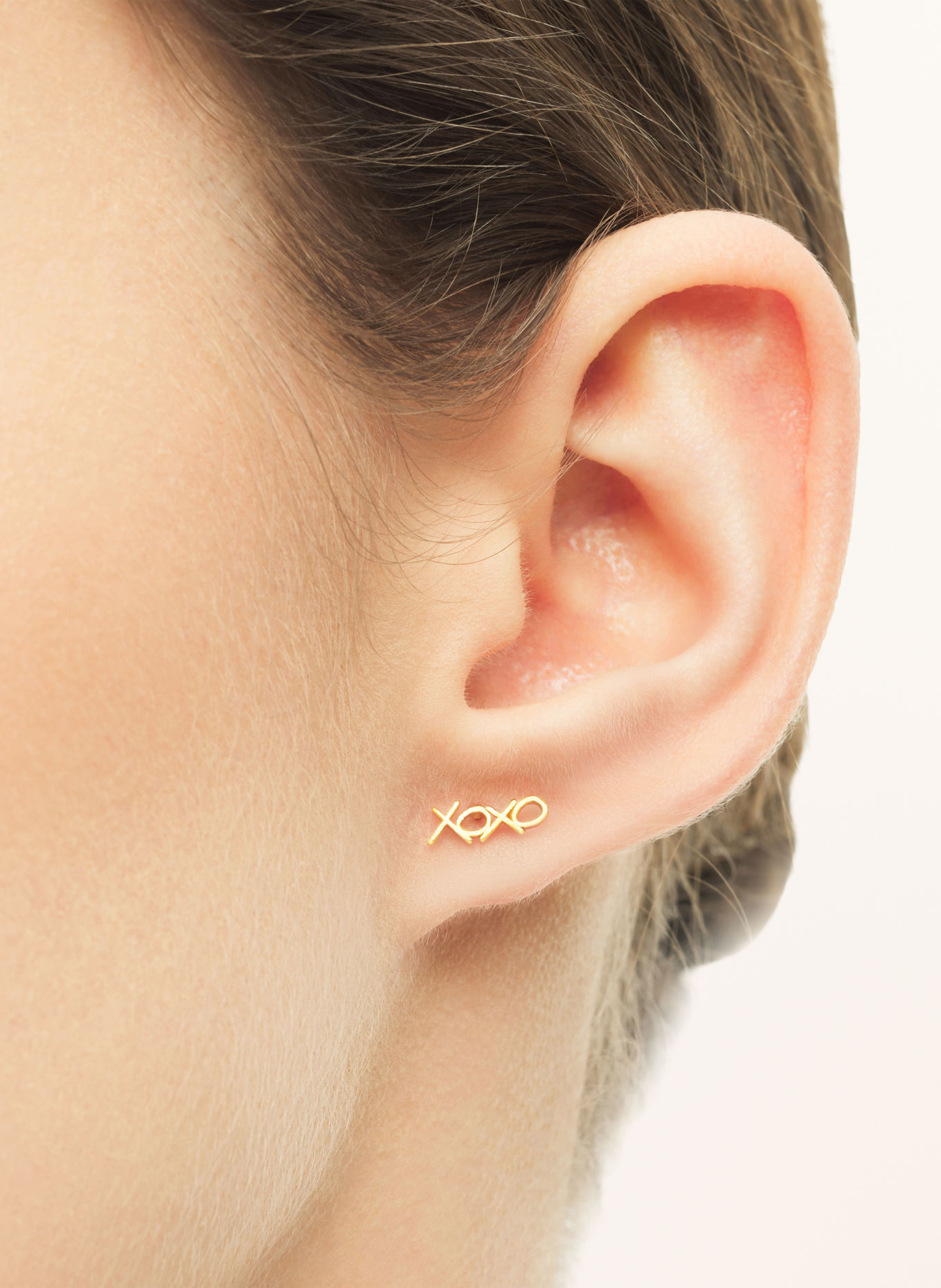 LULU Copenhagen Ohrstecker XOXO: GOLD