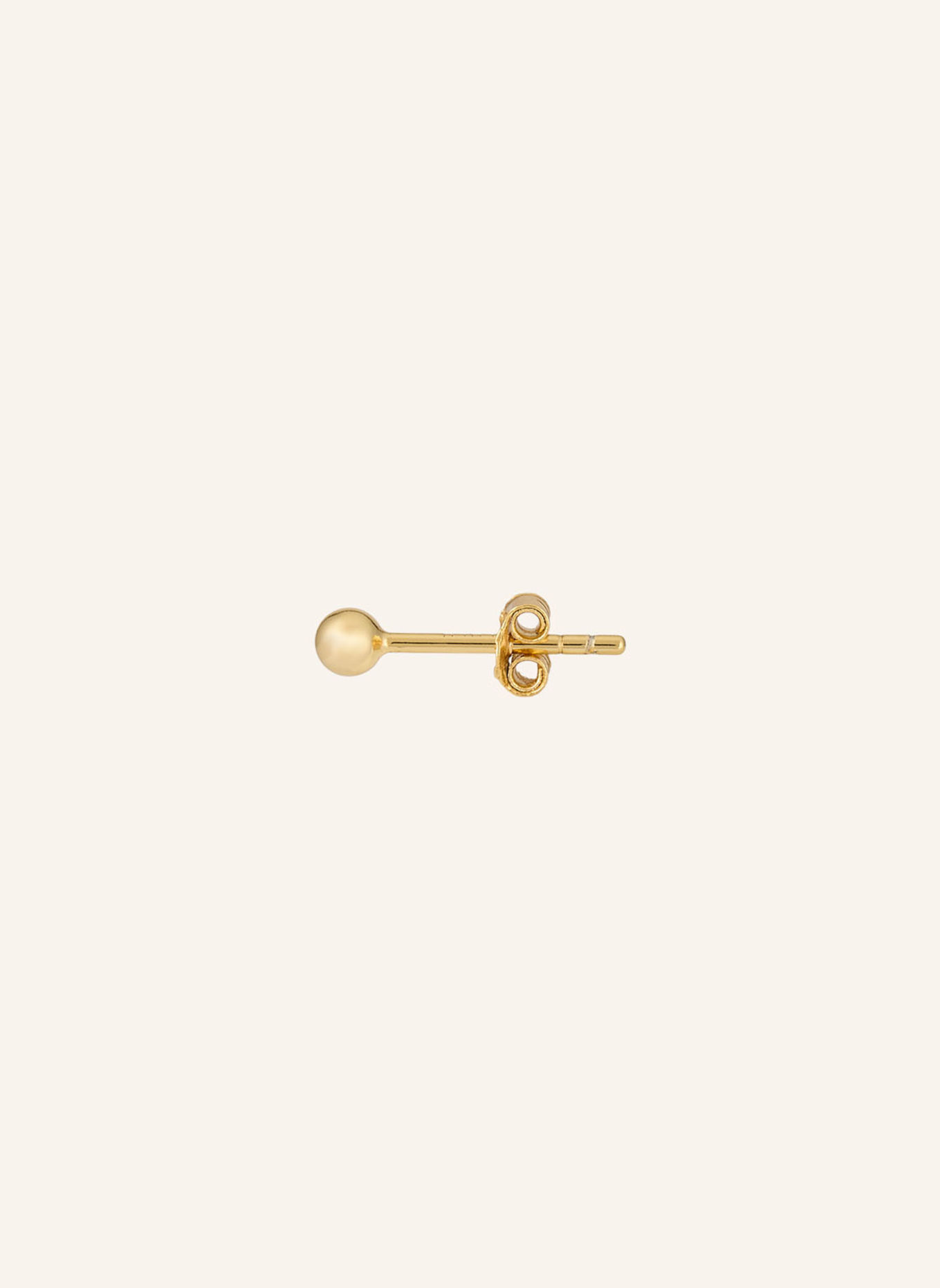 LULU Copenhagen BALL Stud Earrings: GOLD