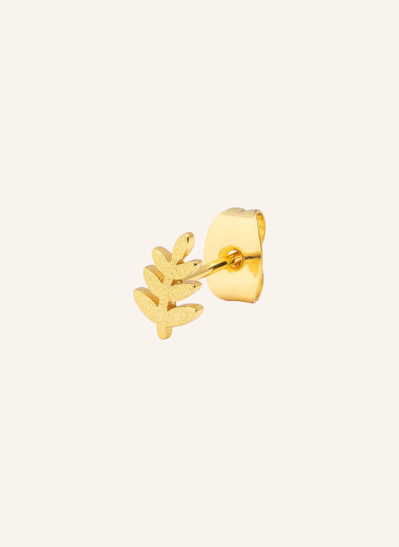 LULU Copenhagen Ohrstecker OLIVE BRANCH: GOLD