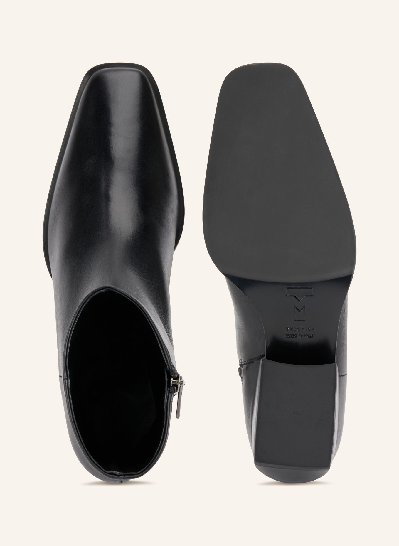 THEA MIKA Boots santiags EMMI: NOIR