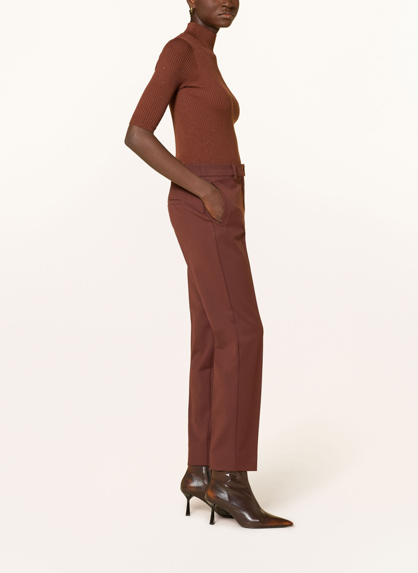 MARELLA Hose MLLFUOCO: BRAUN