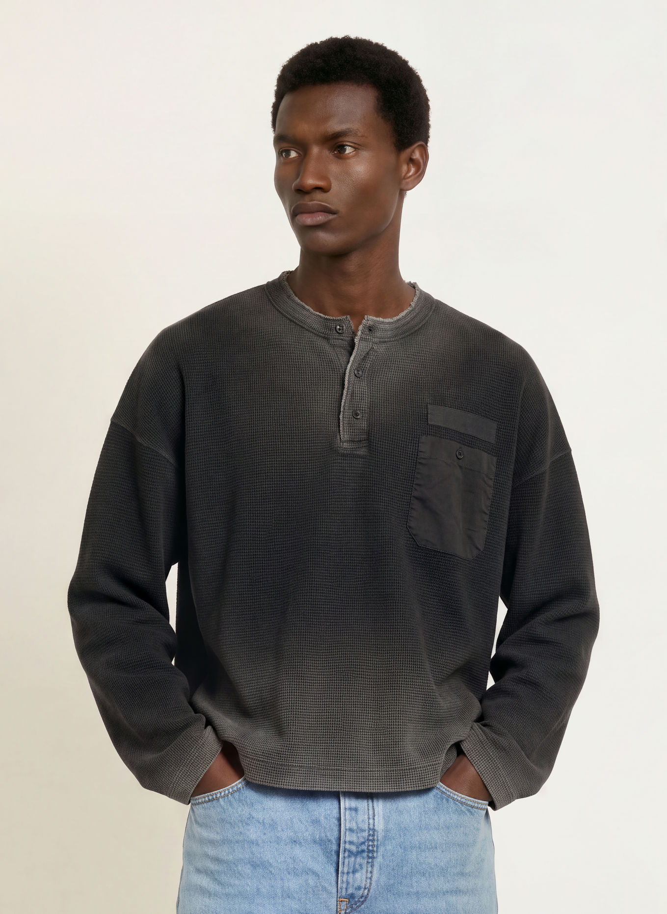 REPRESENT Longsleeve: DUNKELGRAU