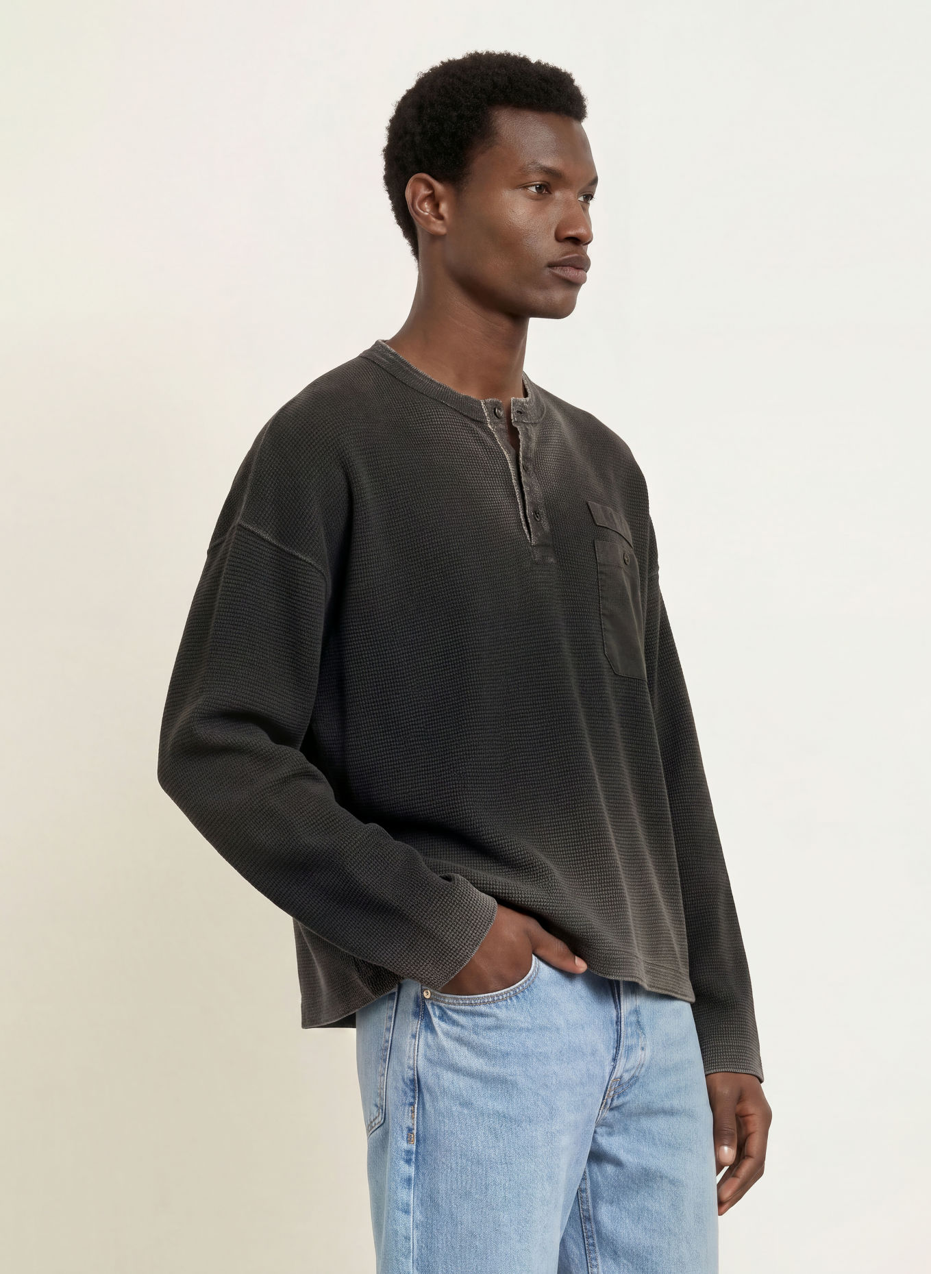 REPRESENT Longsleeve: DUNKELGRAU
