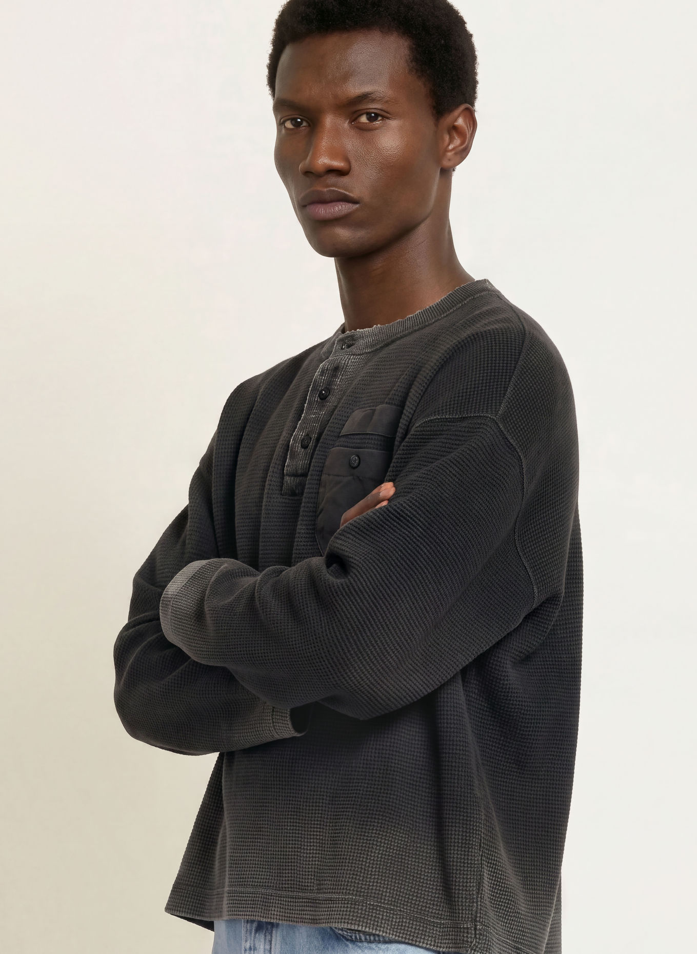 REPRESENT Longsleeve: DUNKELGRAU