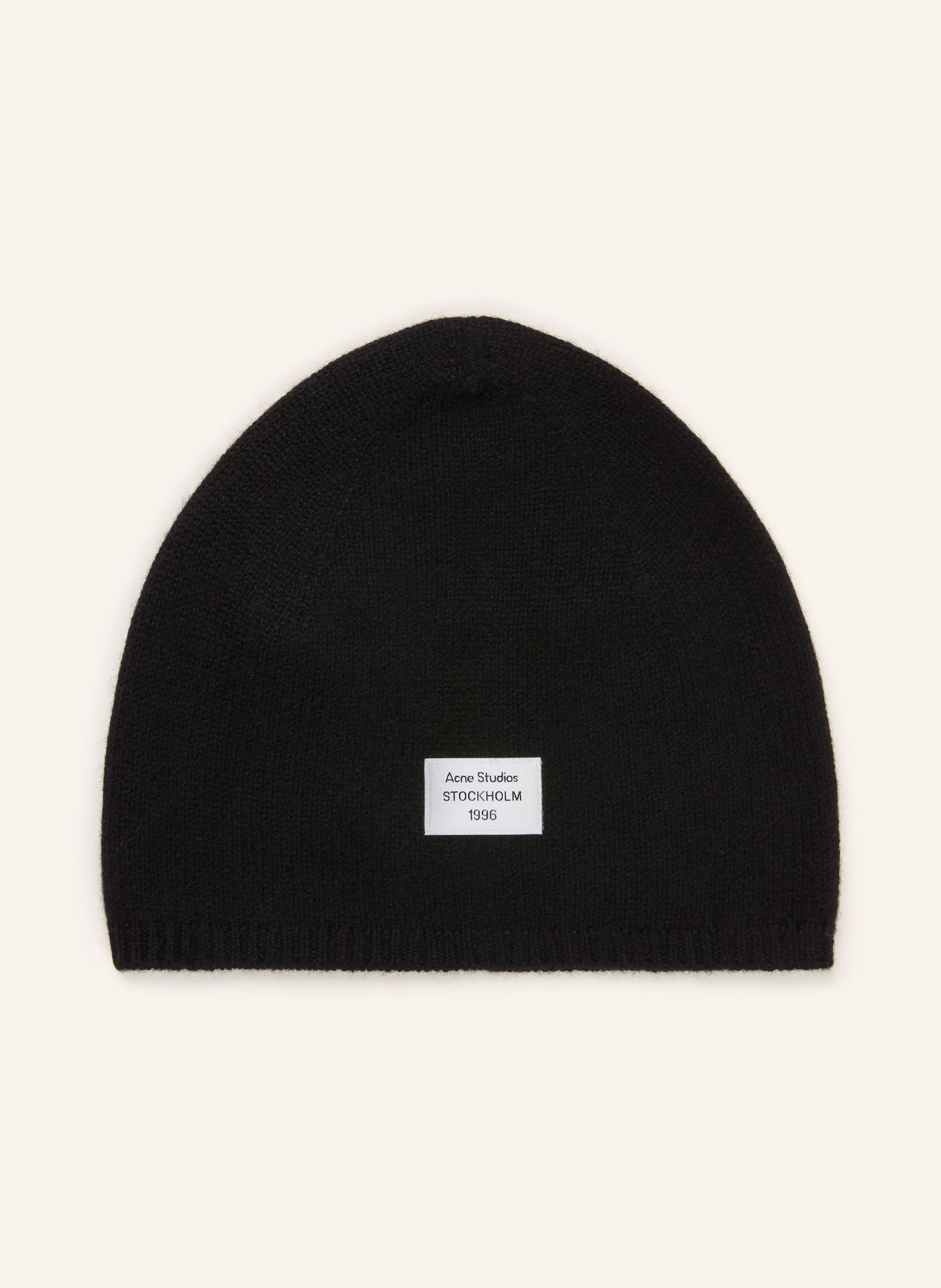 Acne Studios Bonnet en cachemire: NOIR