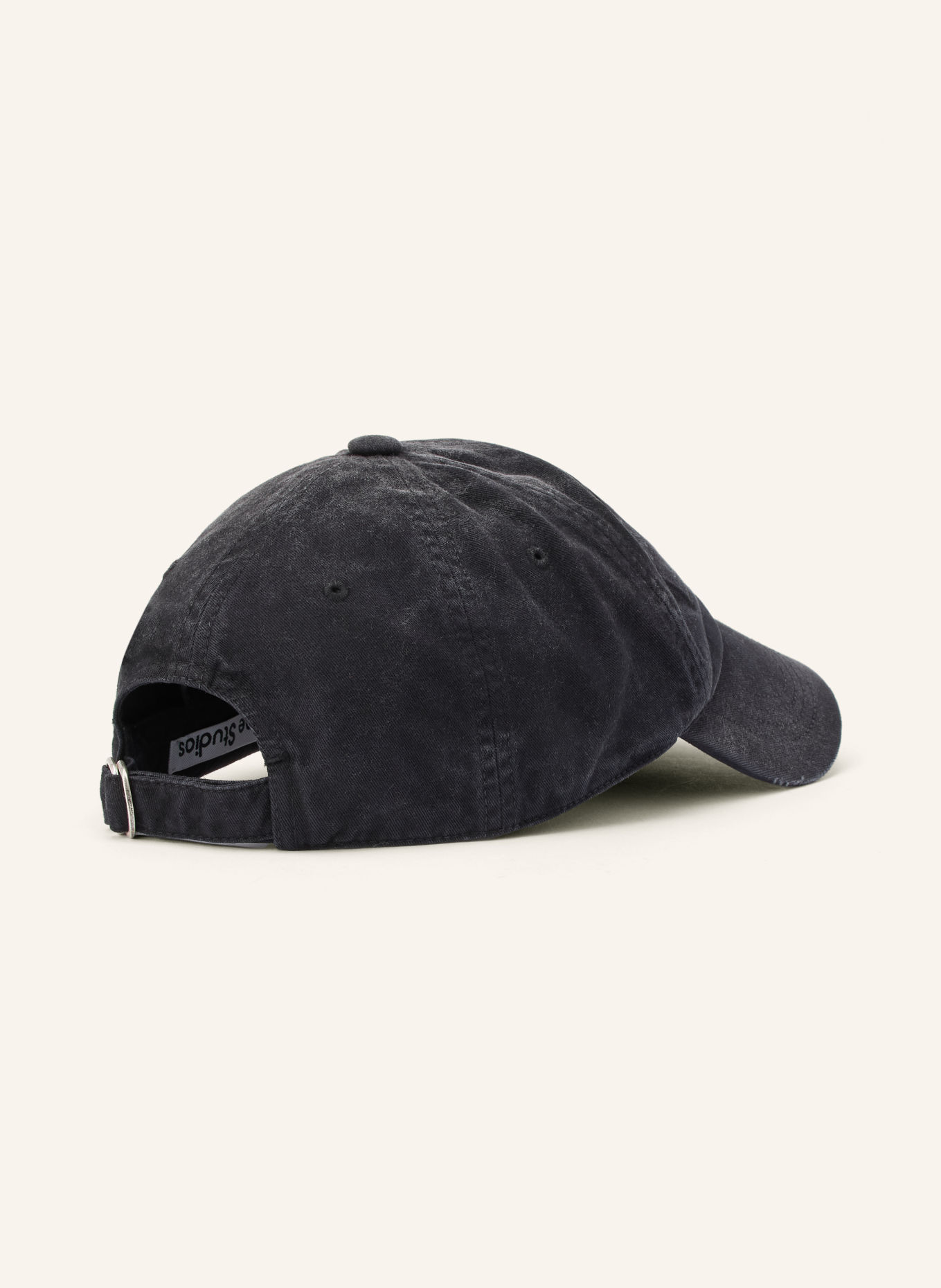 Acne Studios Șapcă din denim: NEGRU