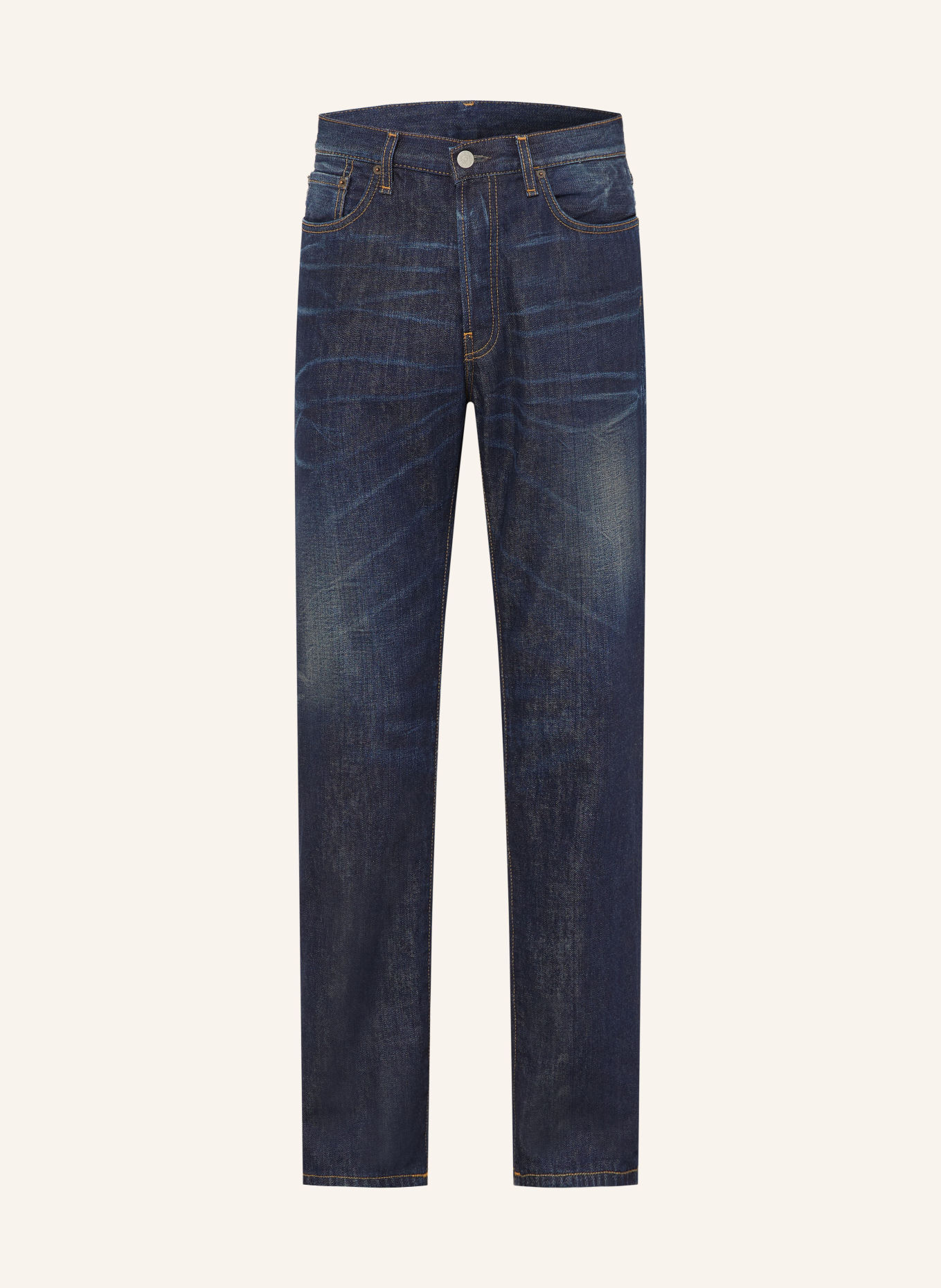 Acne Studios Jean coupe classique: 838 DARK BLUE
