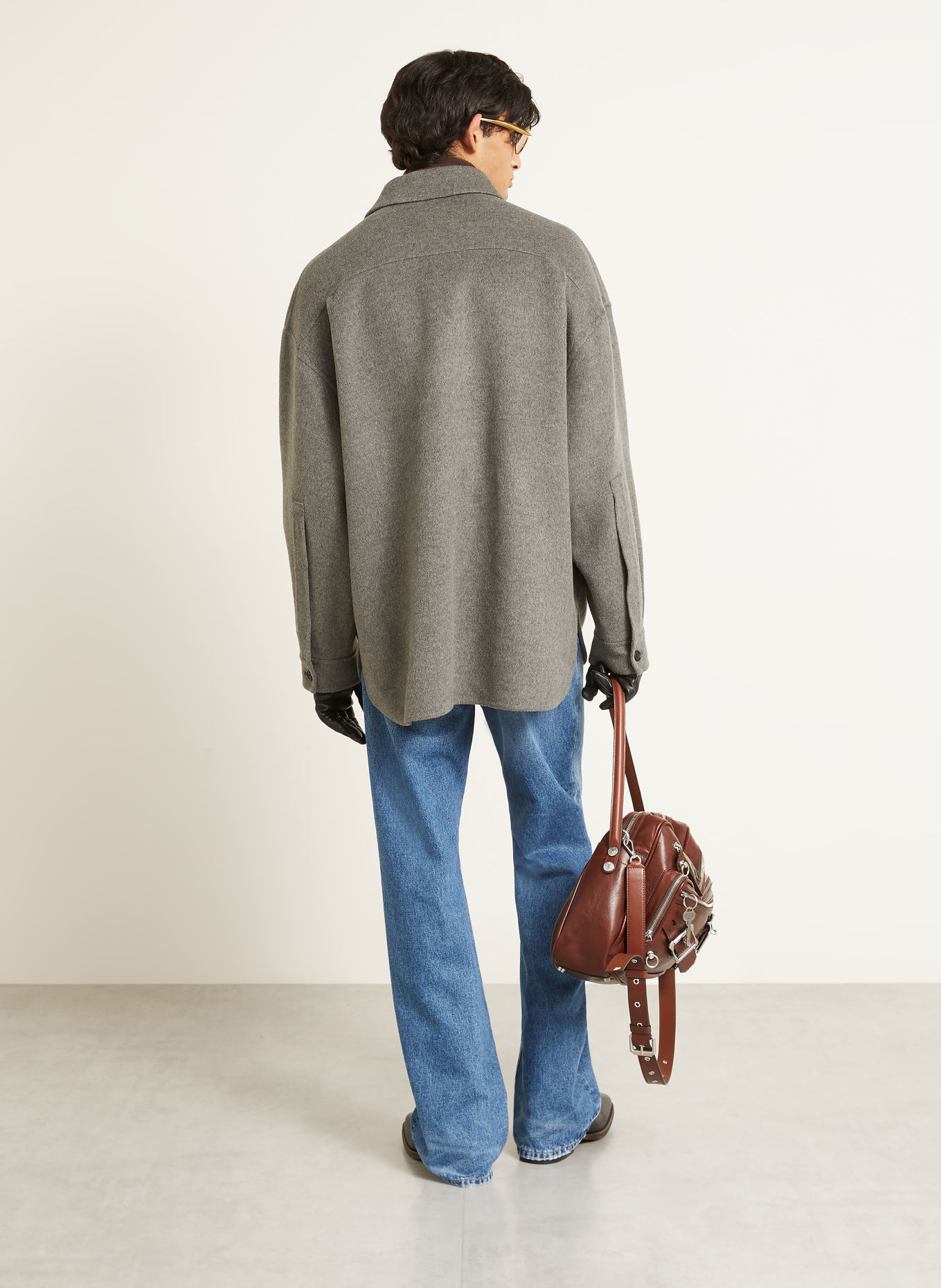 Acne Studios Overjacket: GRAU