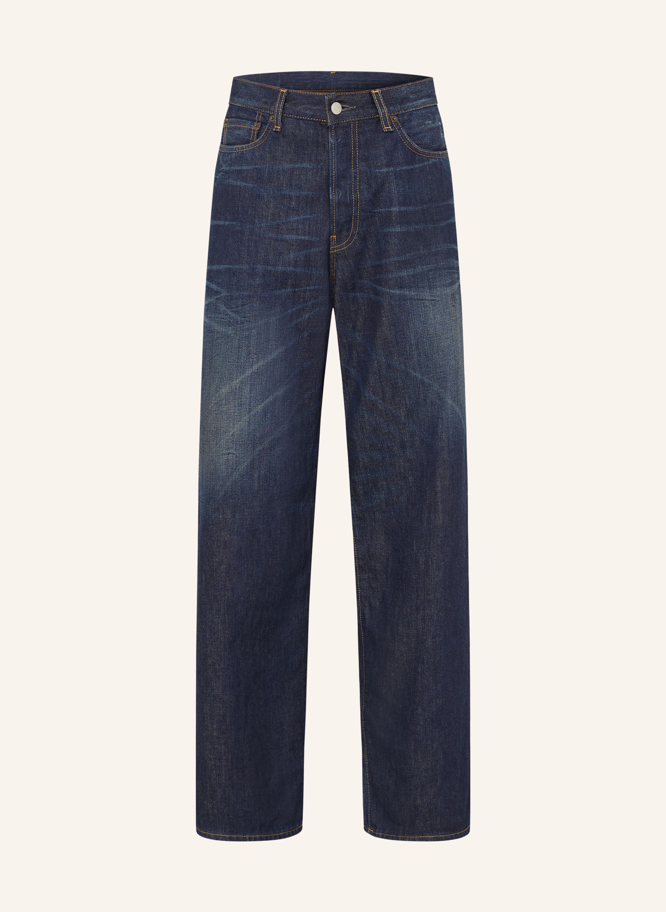 Acne Studios Jeans 1981 Tapered Fit: 838 DARK BLUE