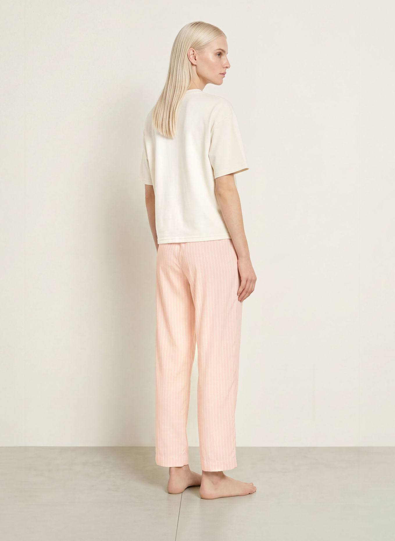 zimmerli Pajama bottoms: ROSE / WHITE