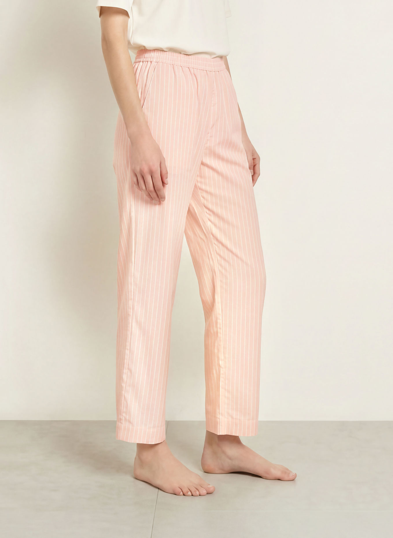 zimmerli Pajama bottoms: ROSE / WHITE