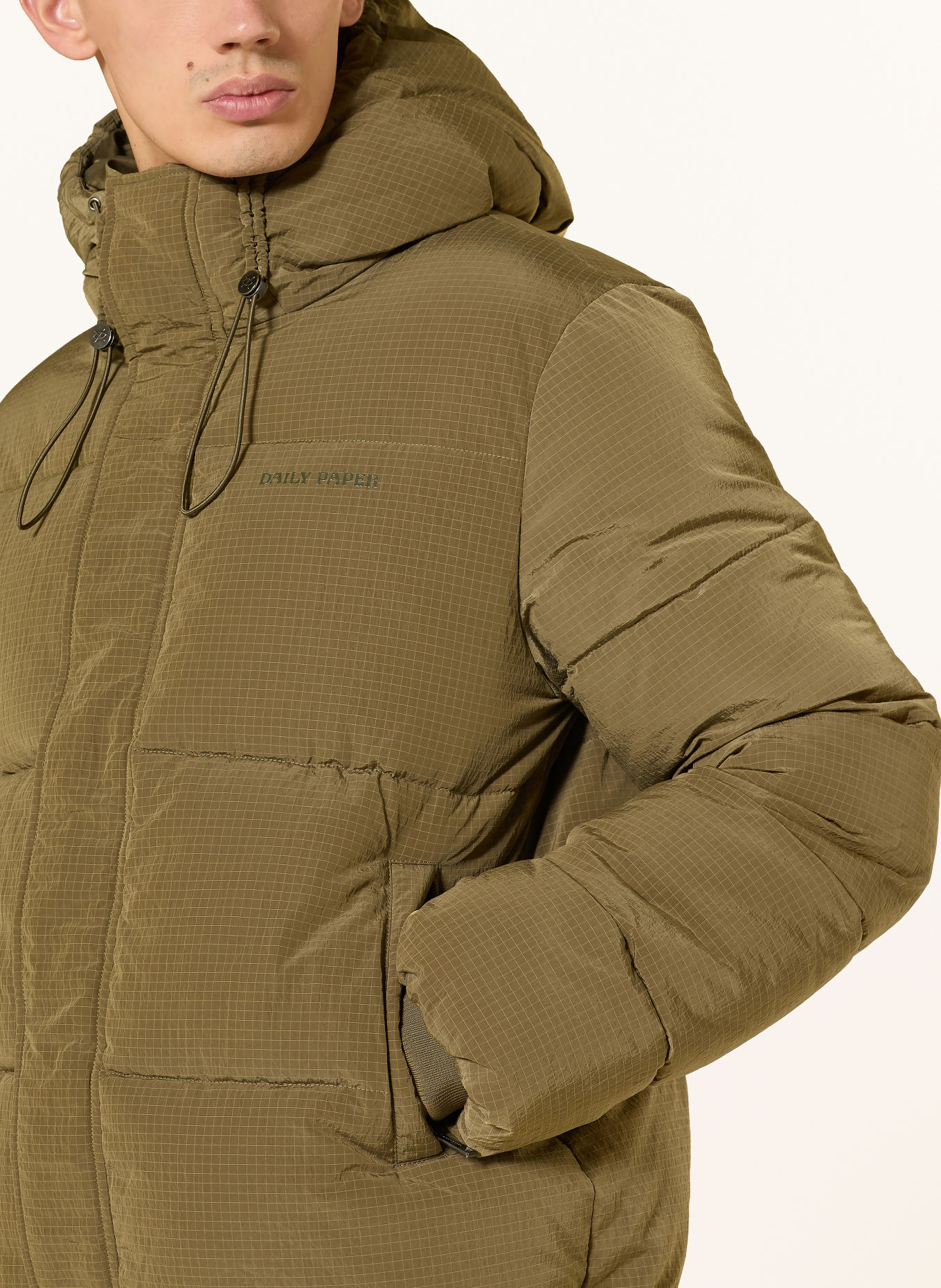 DAILY PAPER Steppjacke: KHAKI