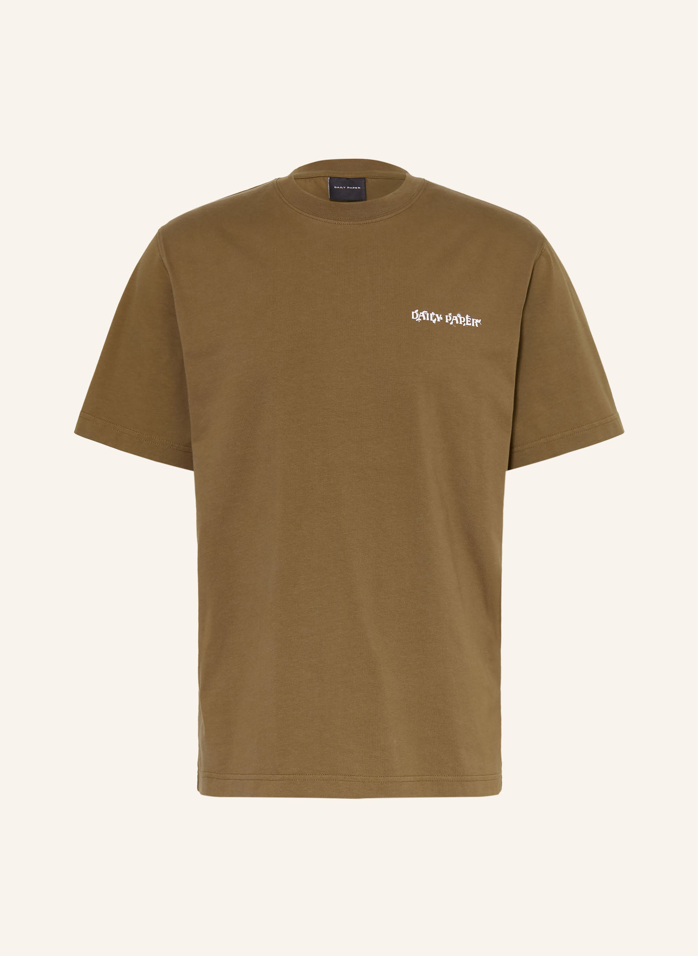 DAILY PAPER WISH PLANT SHIELD T-shirt: BROWN