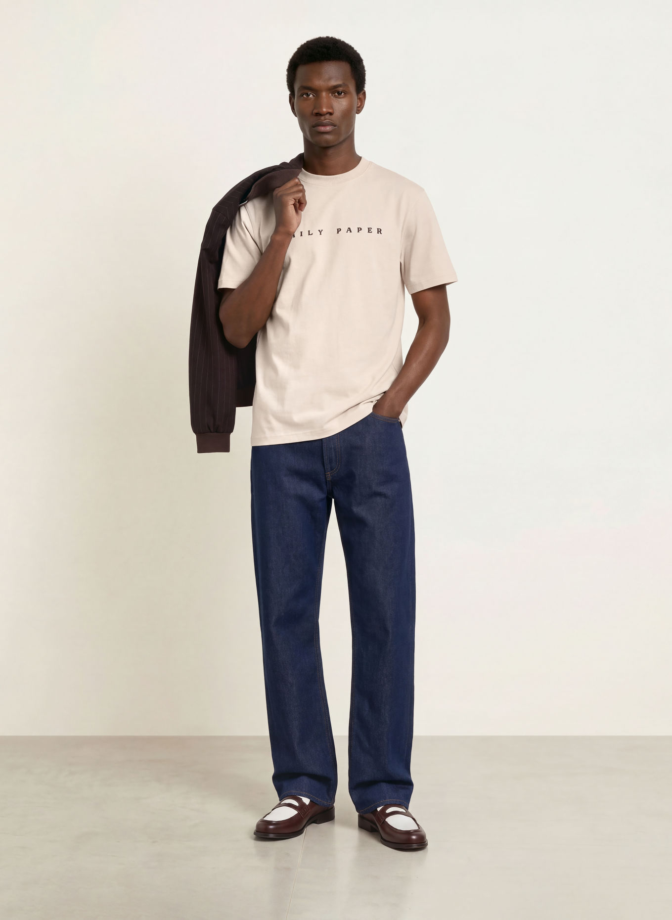 DAILY PAPER ALIAS DIAS T-shirt: BEIGE
