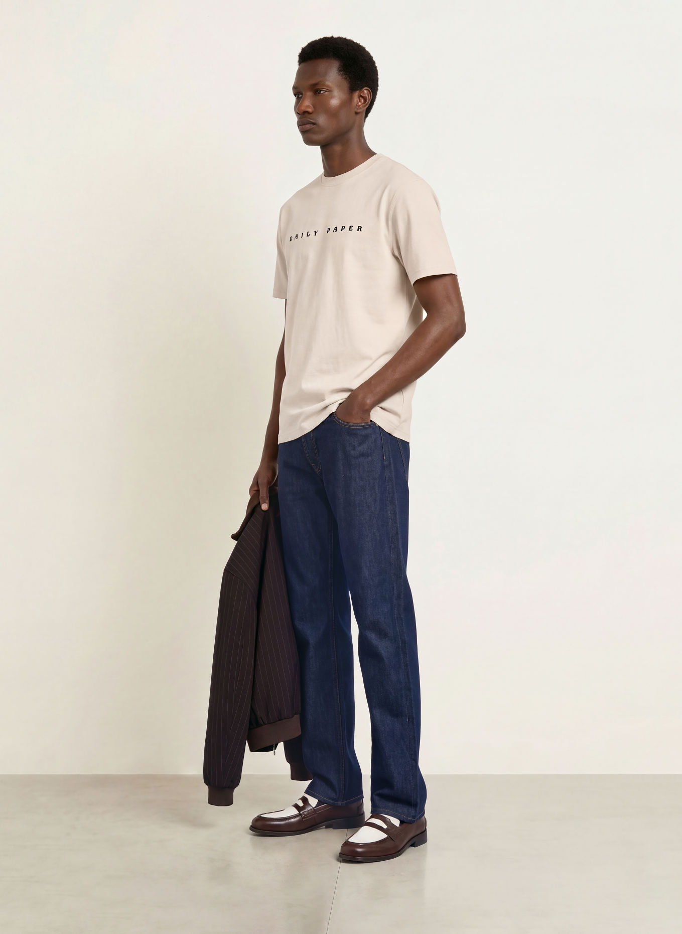 DAILY PAPER ALIAS DIAS T-shirt: BEIGE