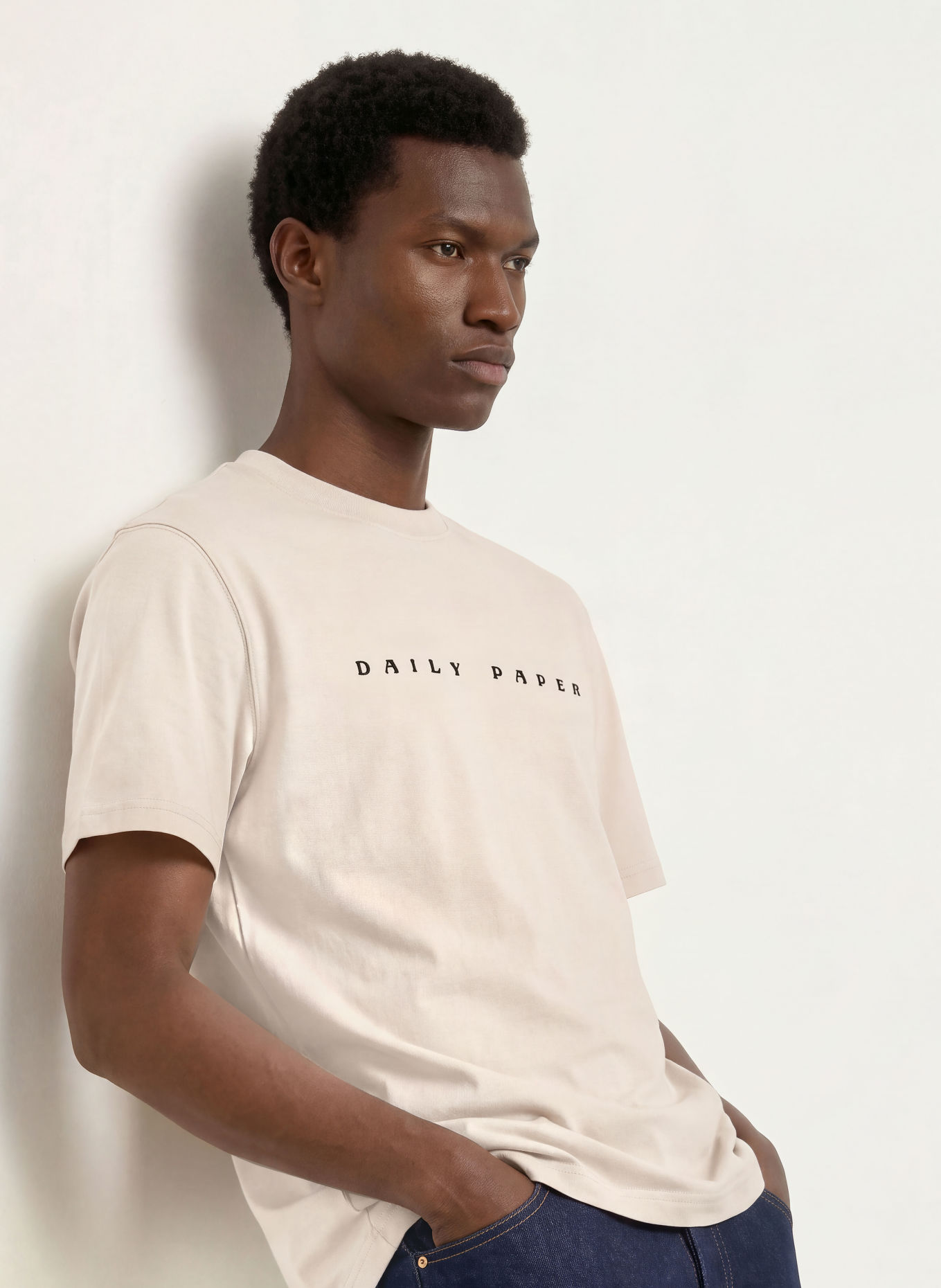 DAILY PAPER ALIAS DIAS T-shirt: BEIGE