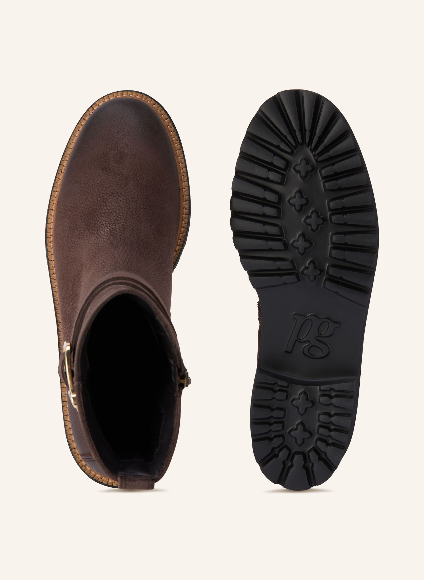 paul green Boots: DUNKELBRAUN