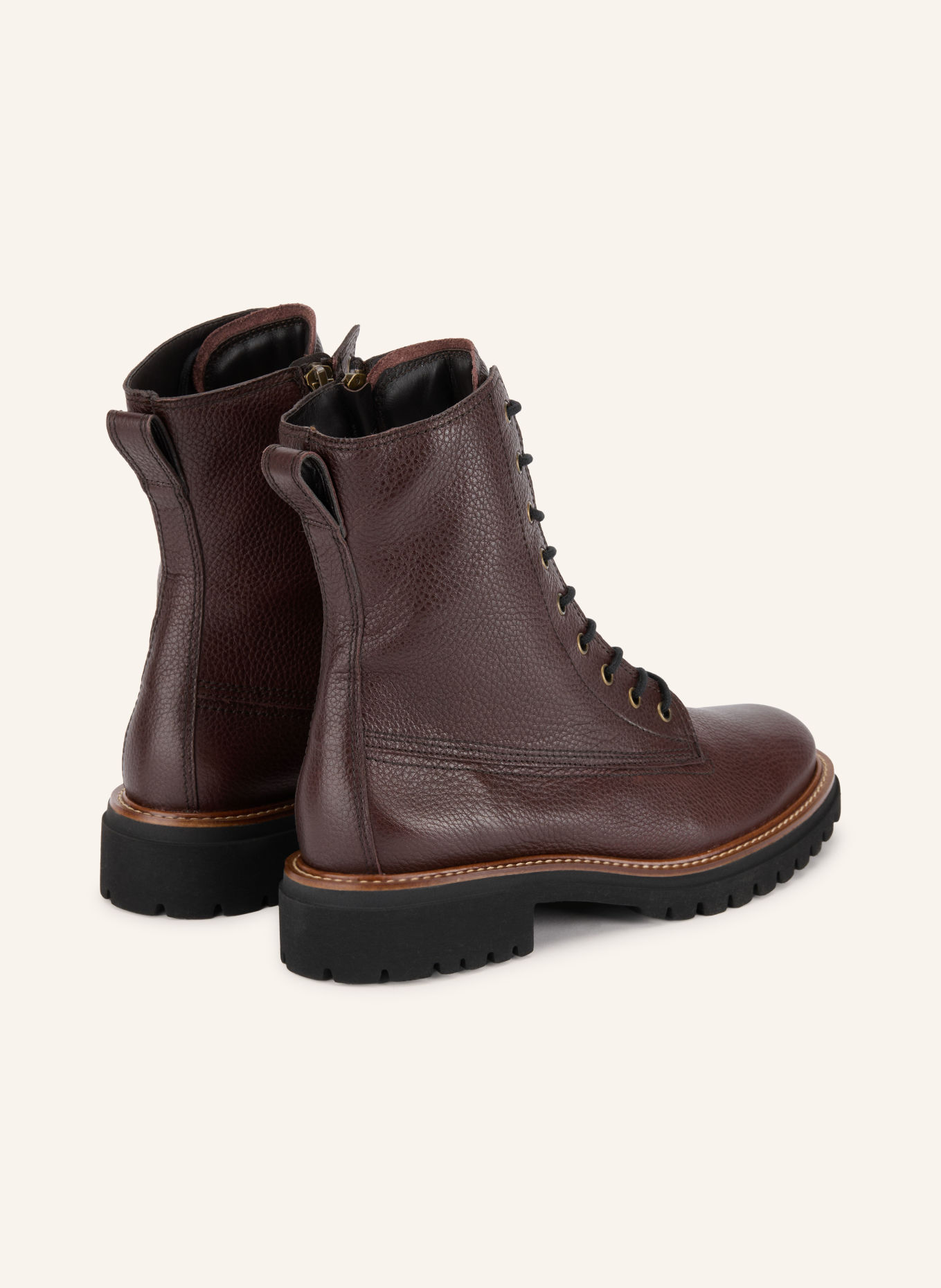 paul green Schnürboots: DUNKELBRAUN