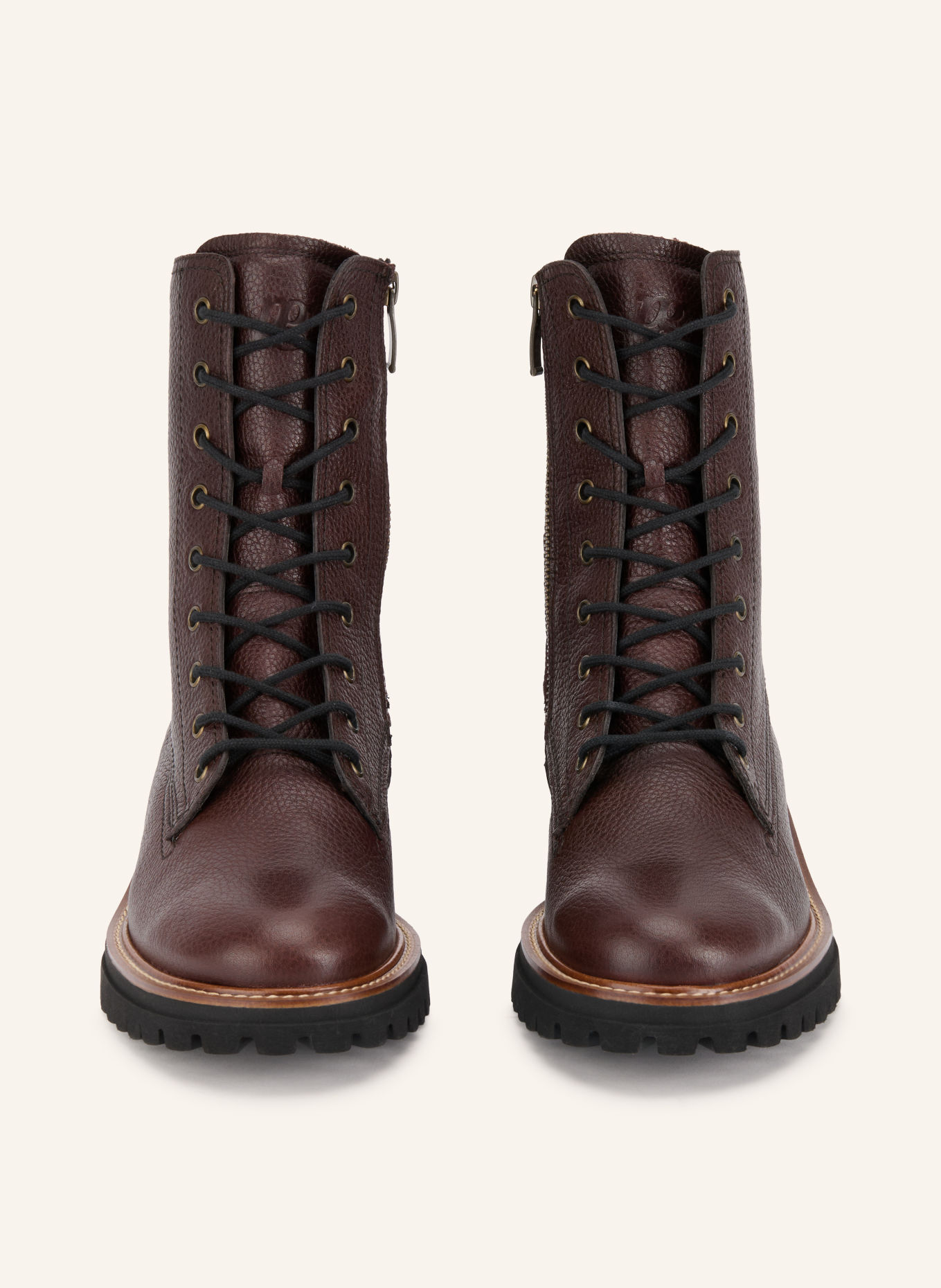 paul green Schnürboots: DUNKELBRAUN
